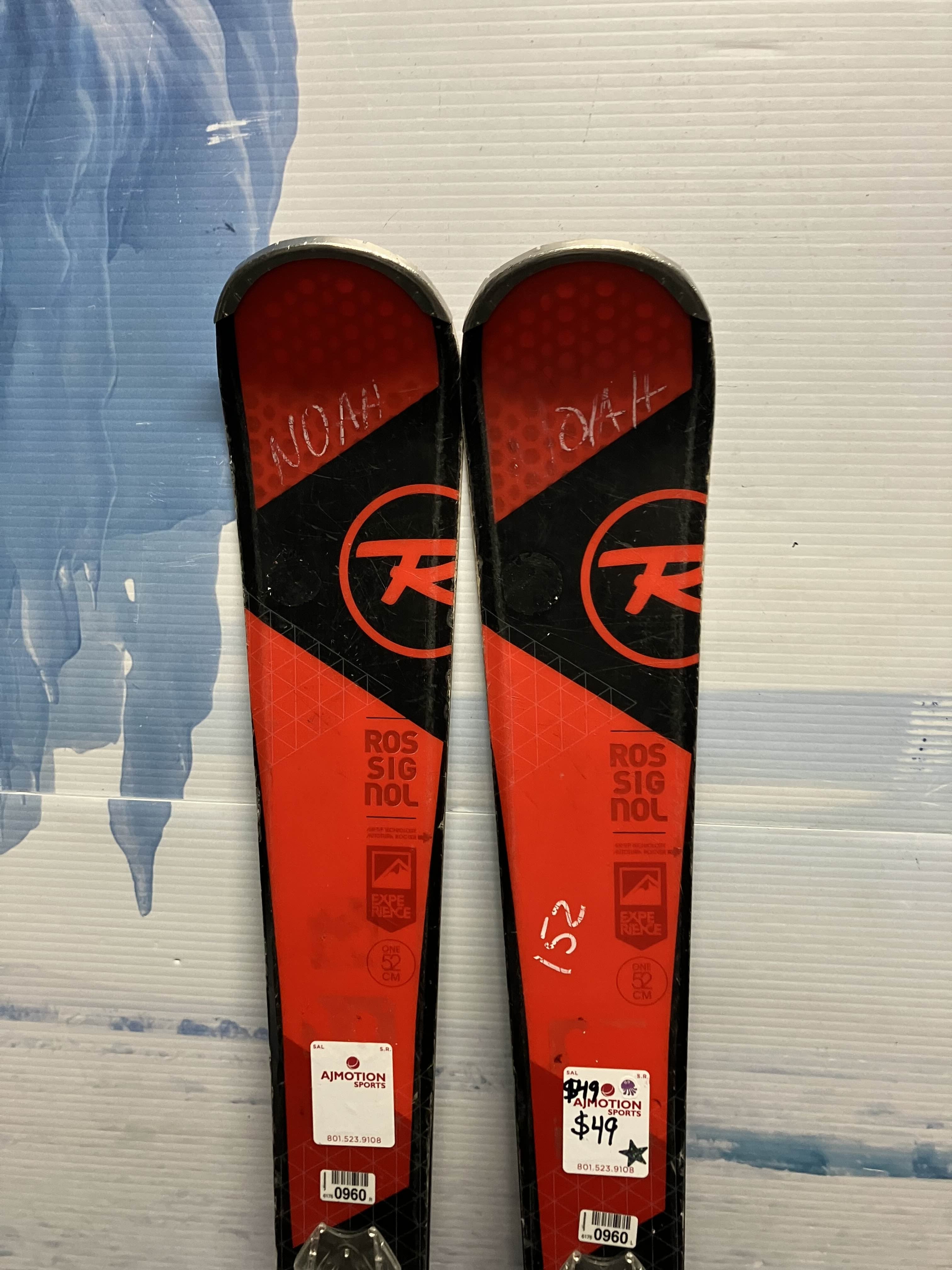 Used Rossignol Experience 80 152cm Skis w/ Rossignol 110 11 Bindings