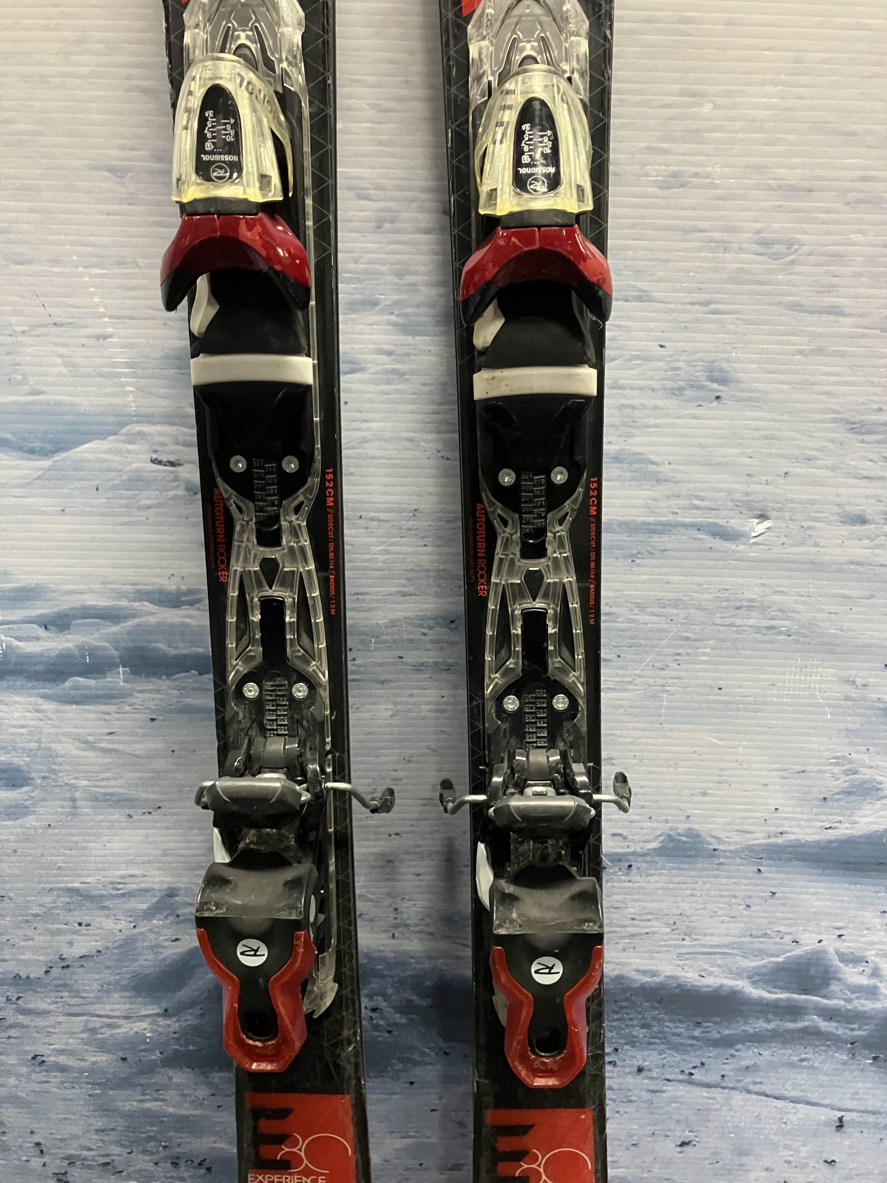Used Rossignol Experience 80 152cm Skis w/ Rossignol 110 11 Bindings