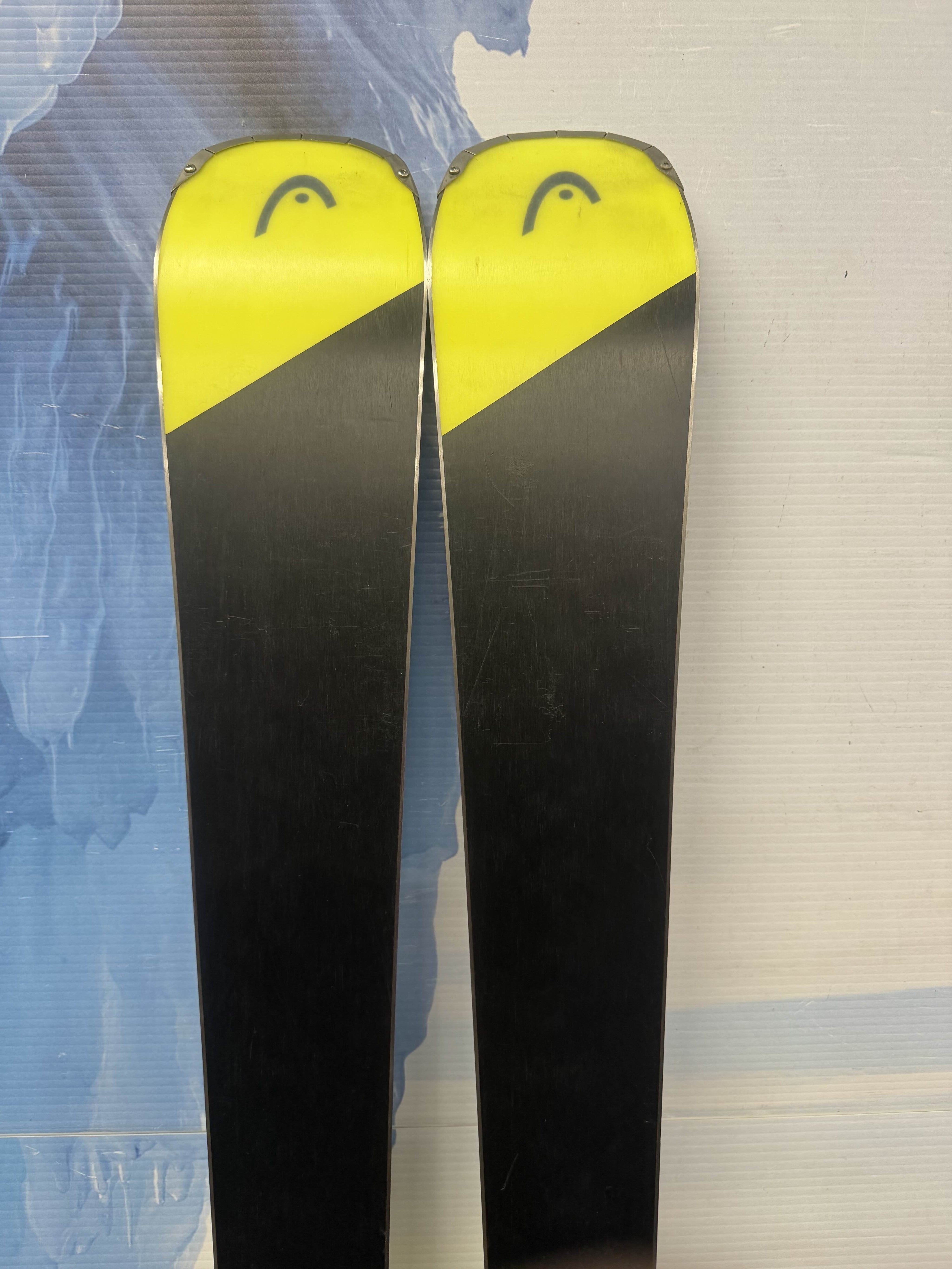 Used Head V Shape V8 171 CM Skis w/ Head Pr 11 Bindings
