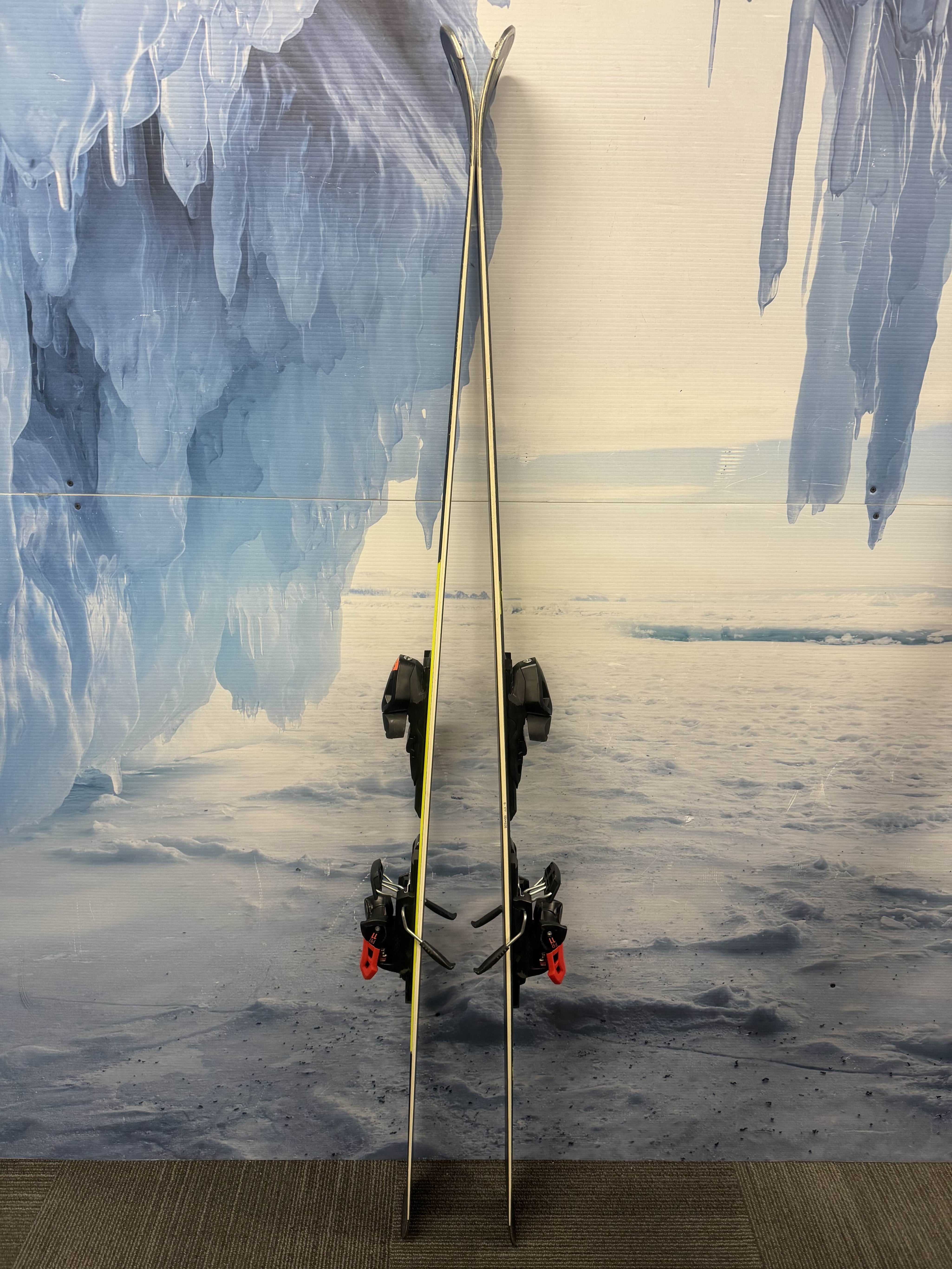 Used Head V Shape V8 171 CM Skis w/ Head Pr 11 Bindings