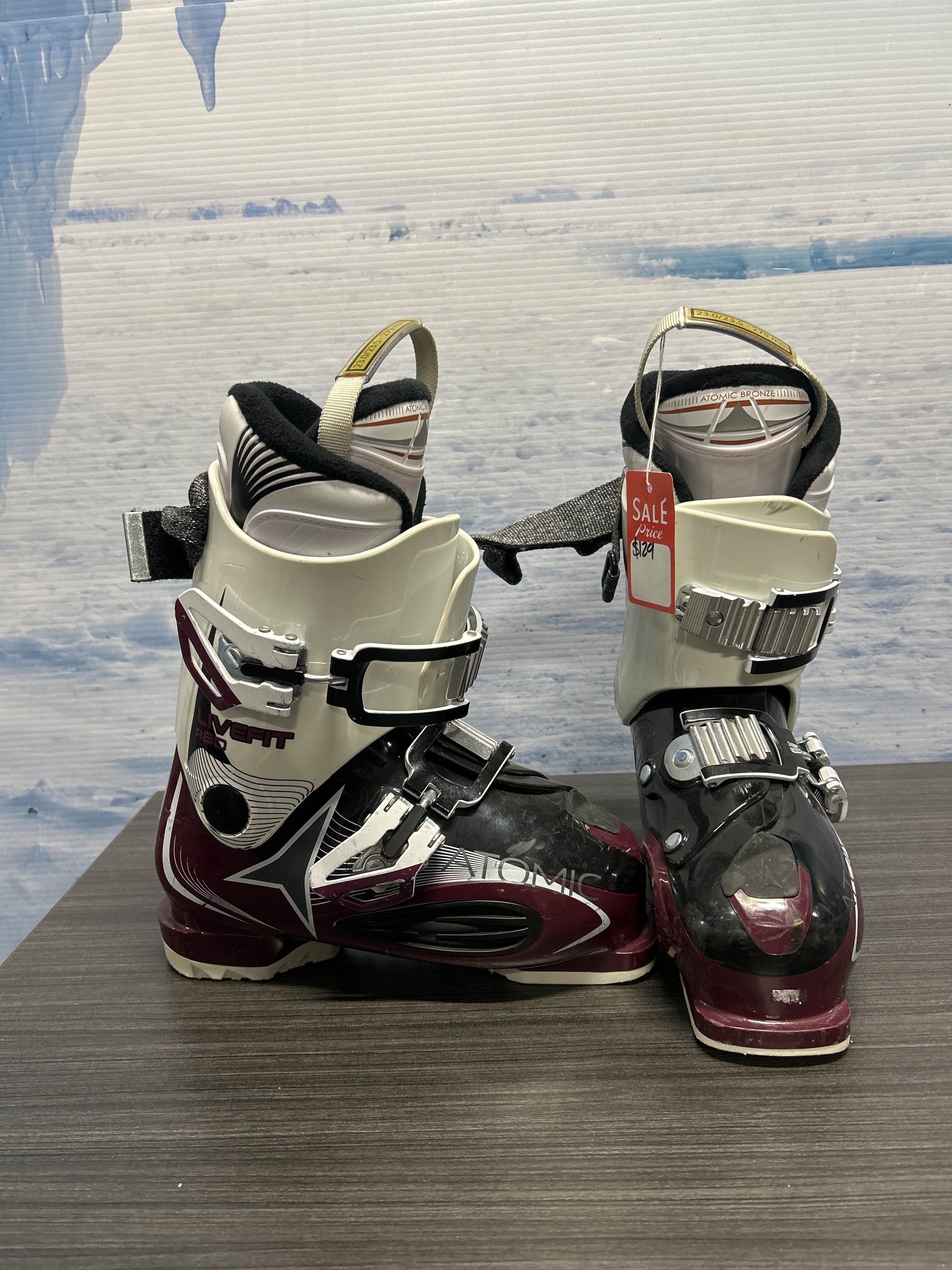 Used 2016 Atomic Livefit R80 23.5 MP Ski Boot