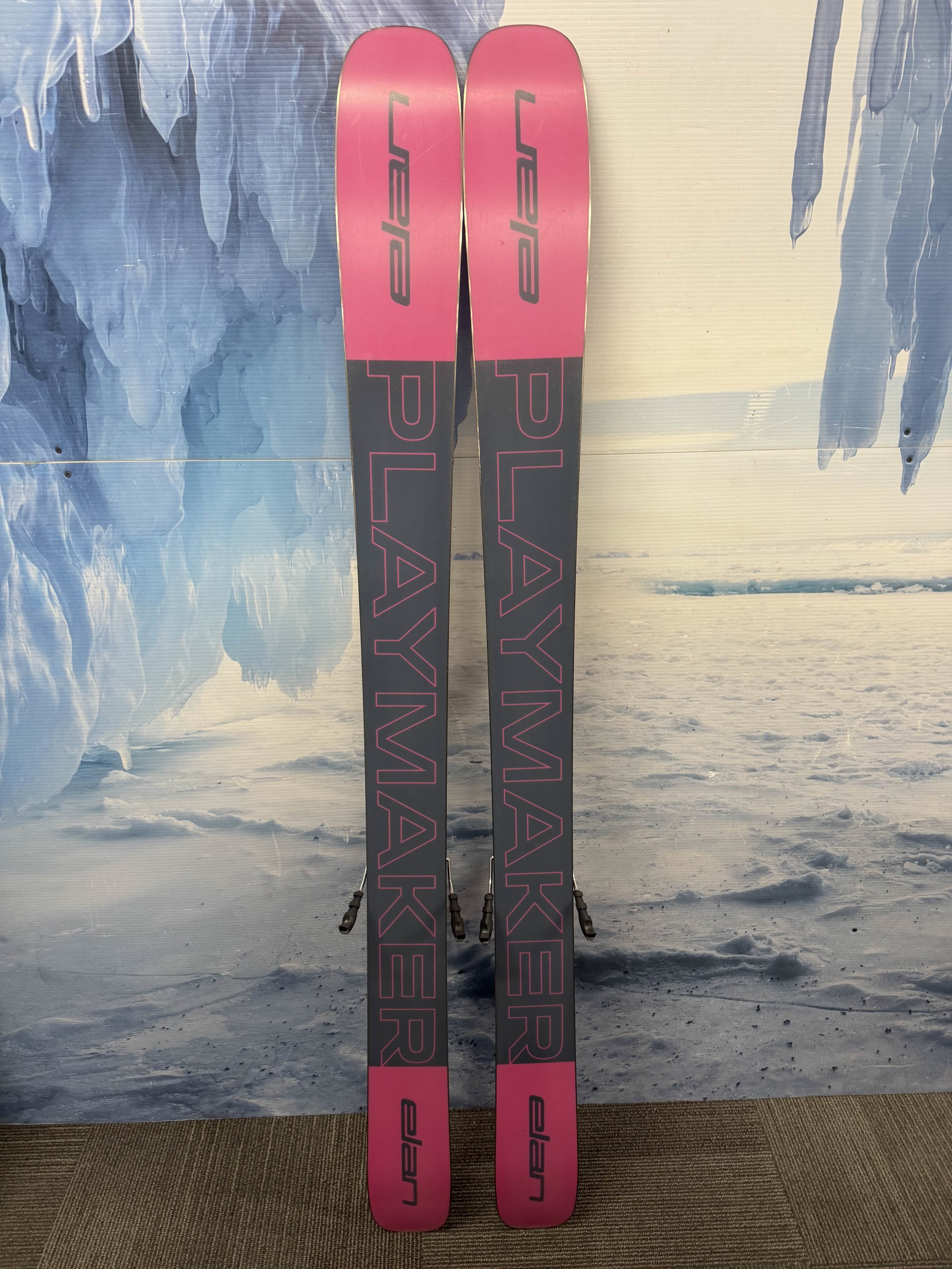 Lightly Used Elan Playmaker 111 172cm Skis w/ Tyrolia Attack LYT 13