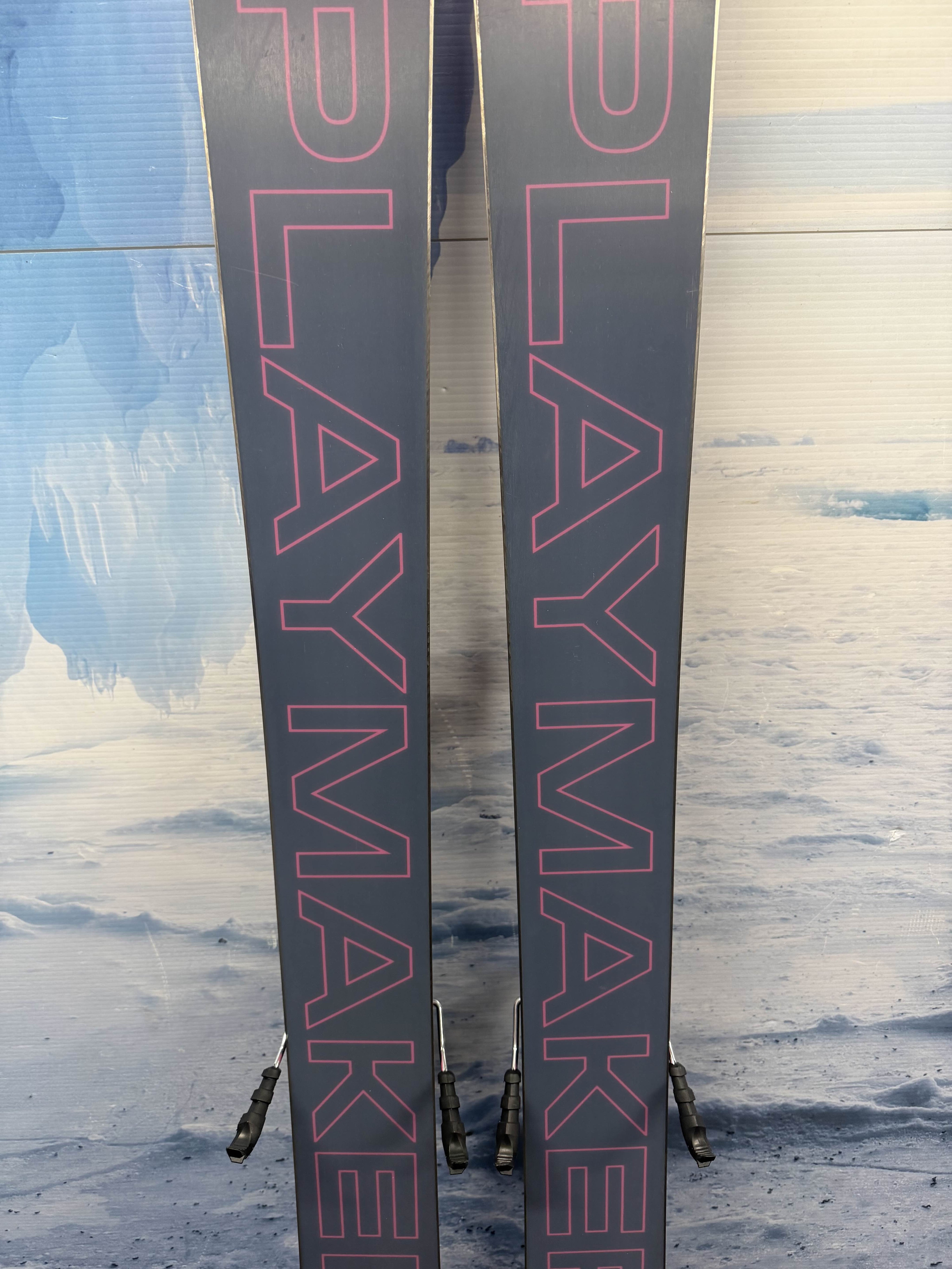 Lightly Used Elan Playmaker 111 172cm Skis w/ Tyrolia Attack LYT 13