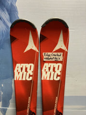 Used Atomic ETL 165cm Skis w/ Atomic EZ Track 10 Bindings