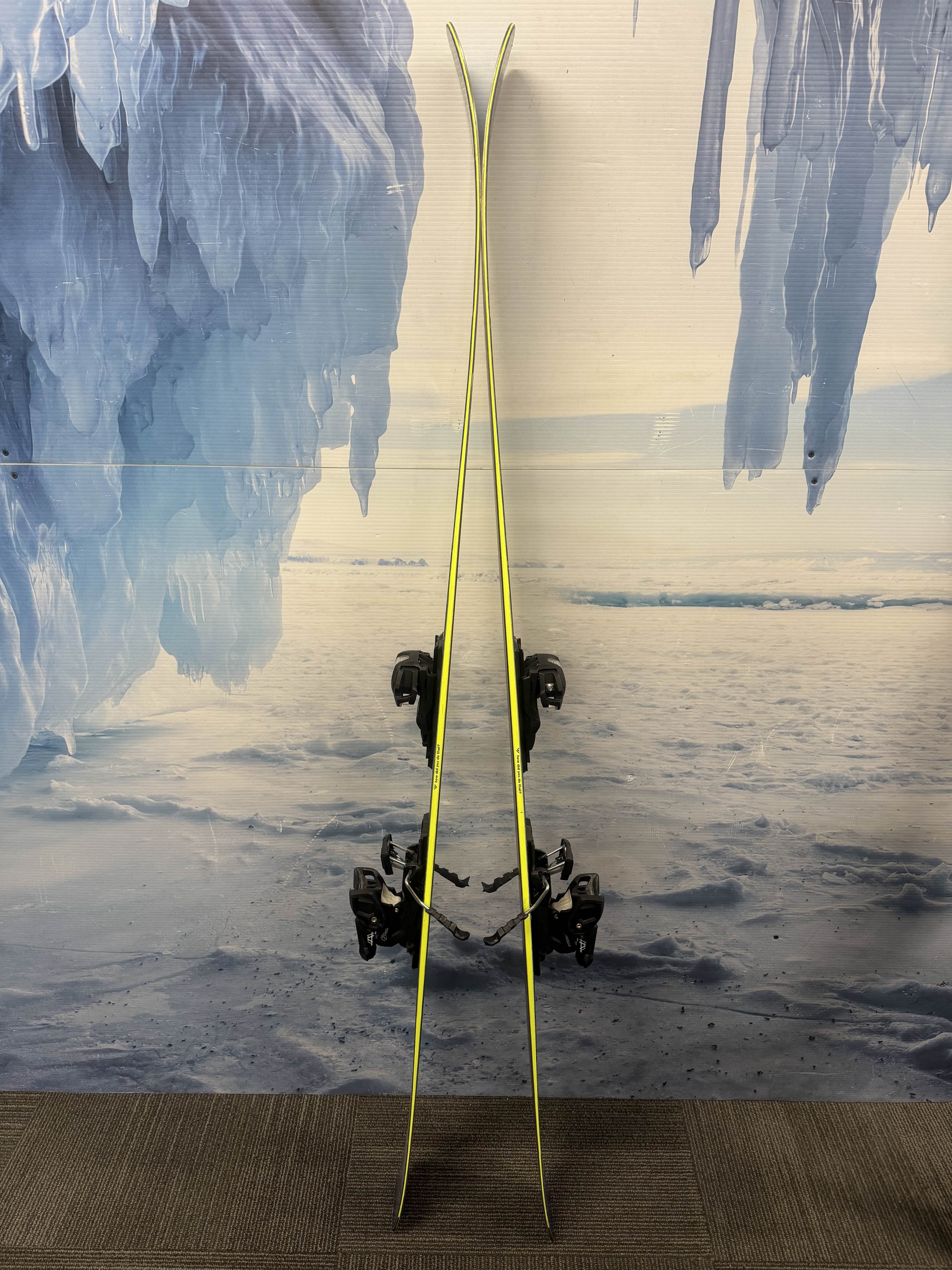 Lightly Used Black Crows Serpo 174cm Skis w/ Tyrolia Attack LYT 13 Bindings