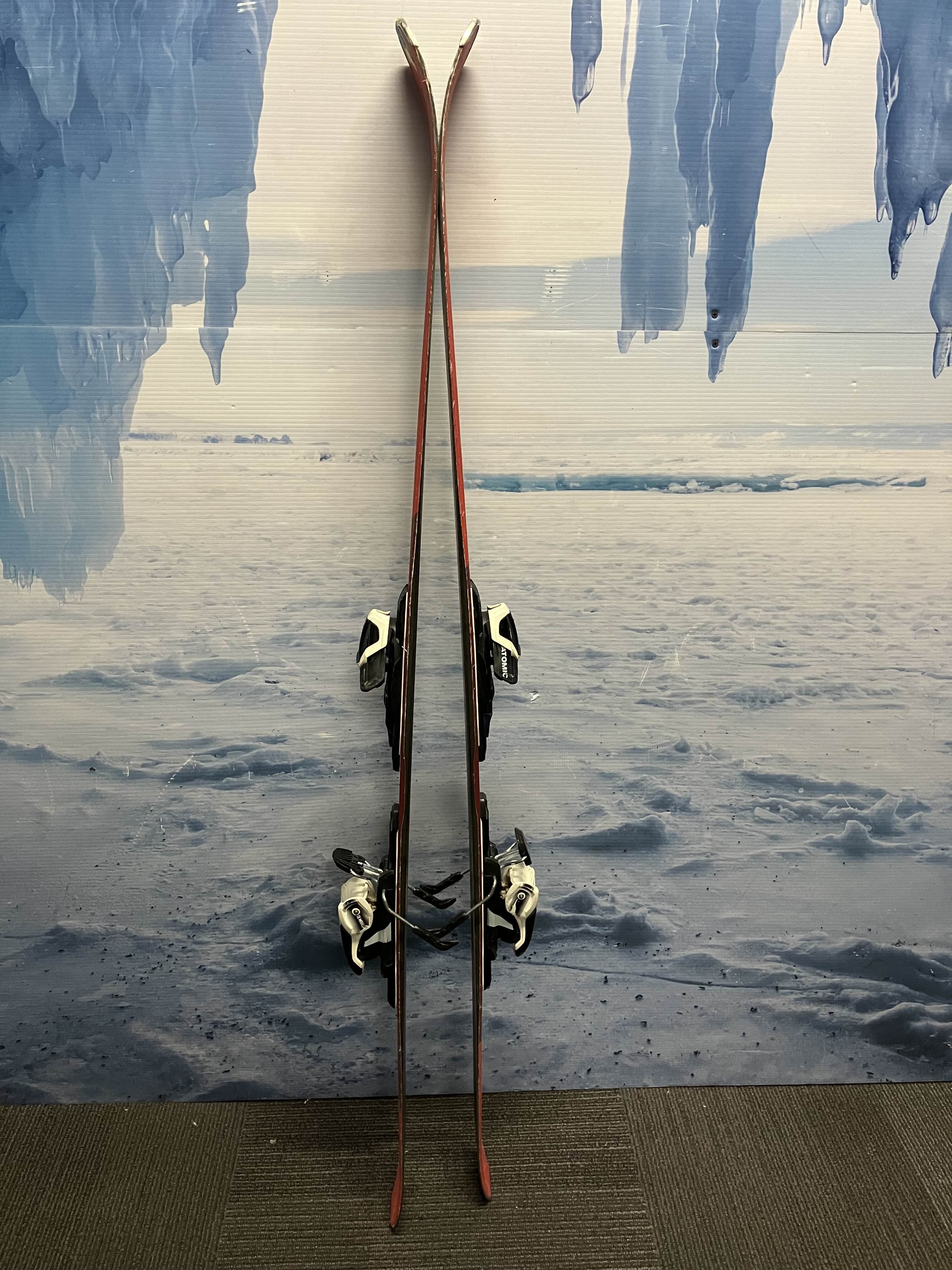 Used Atomic Vantage 75 156cm w/ Atomic Lithium 10 Adjustable Bindings