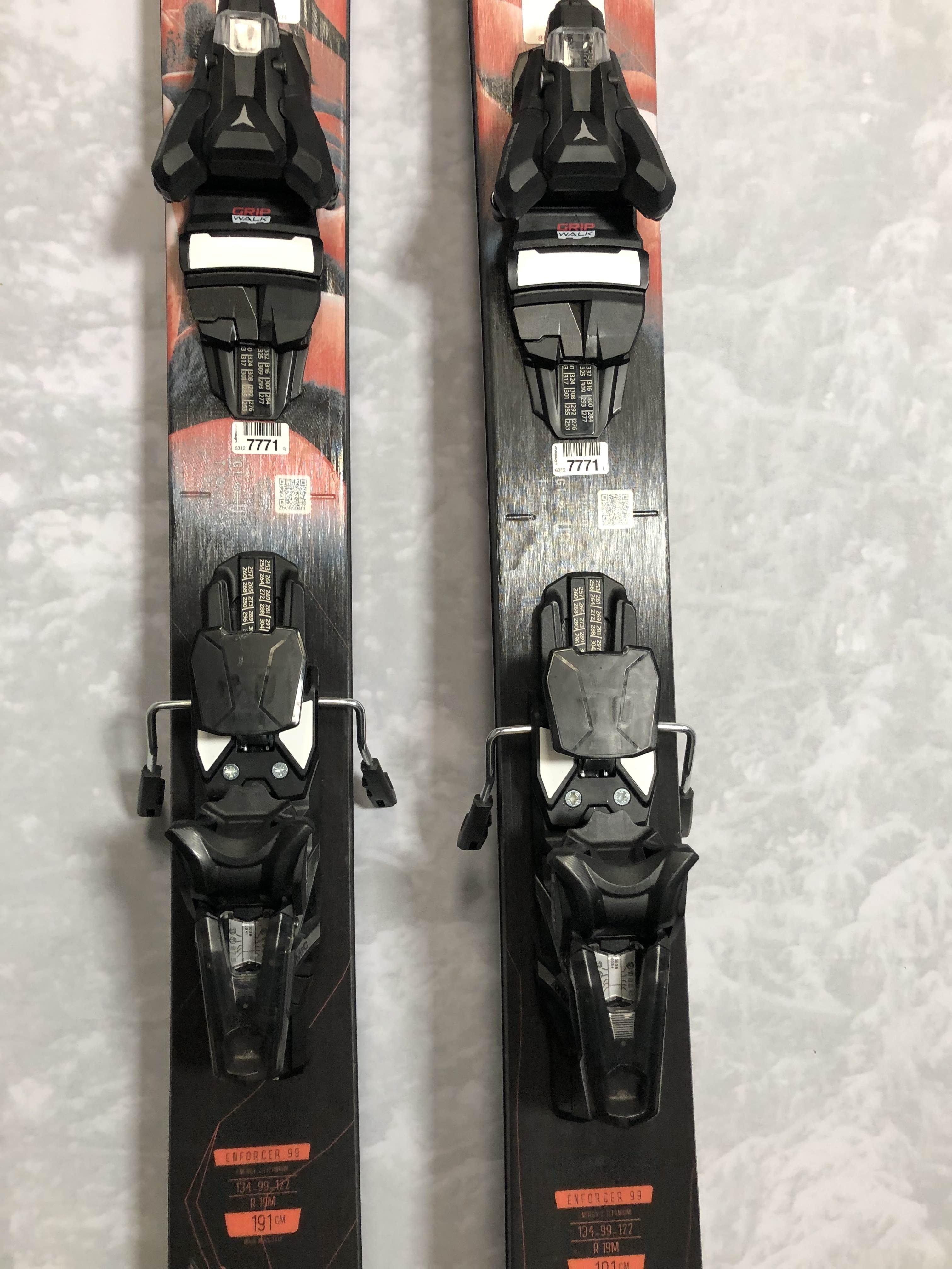 New 2025 Nordica Enforcer 99 ski 191 cm w/ Tyrolia Attack LYT 13 GW