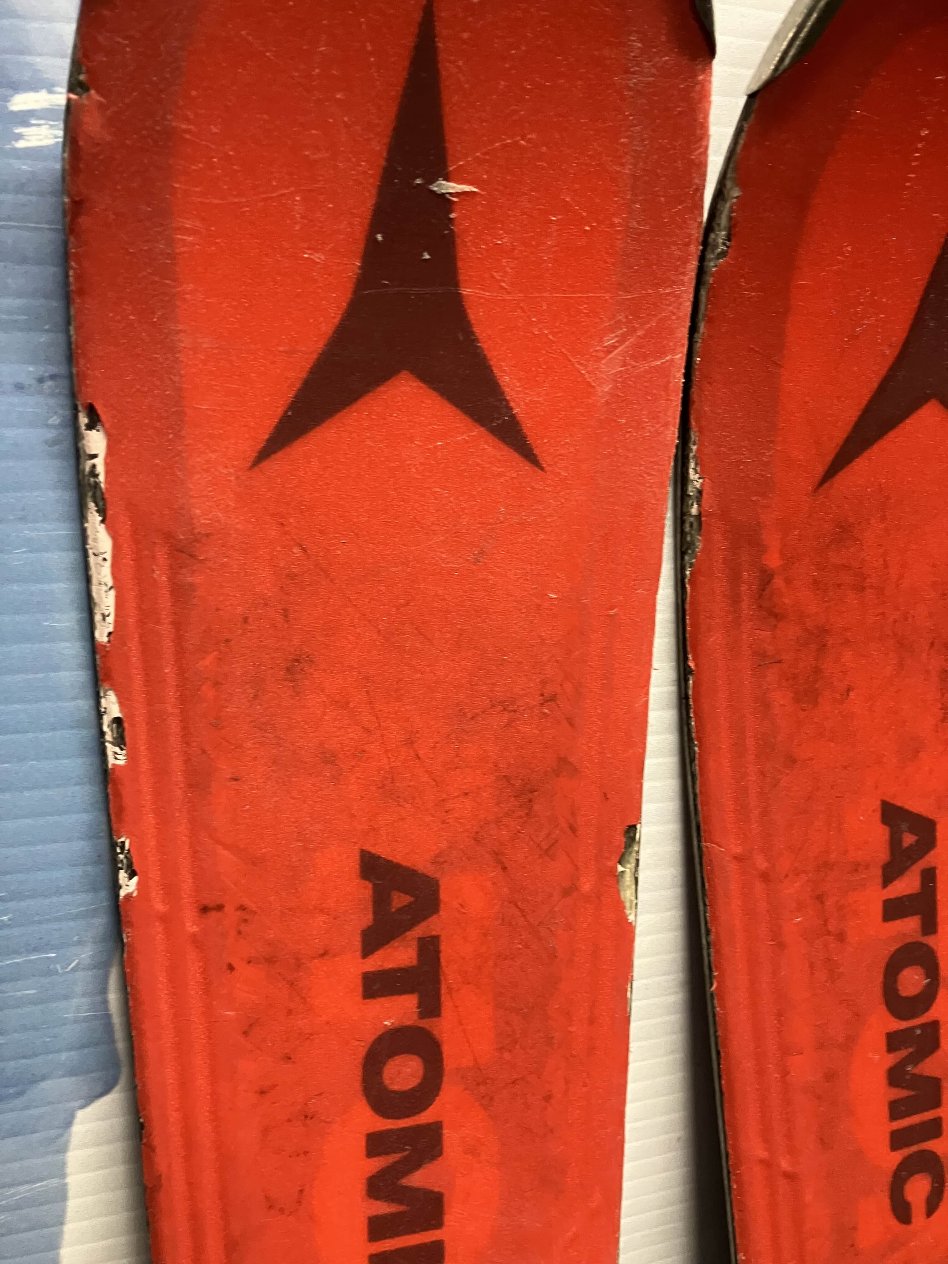 Used Atomic Vantage X 75 163cm Skis w/ Atomic Lithium 10 Bindings