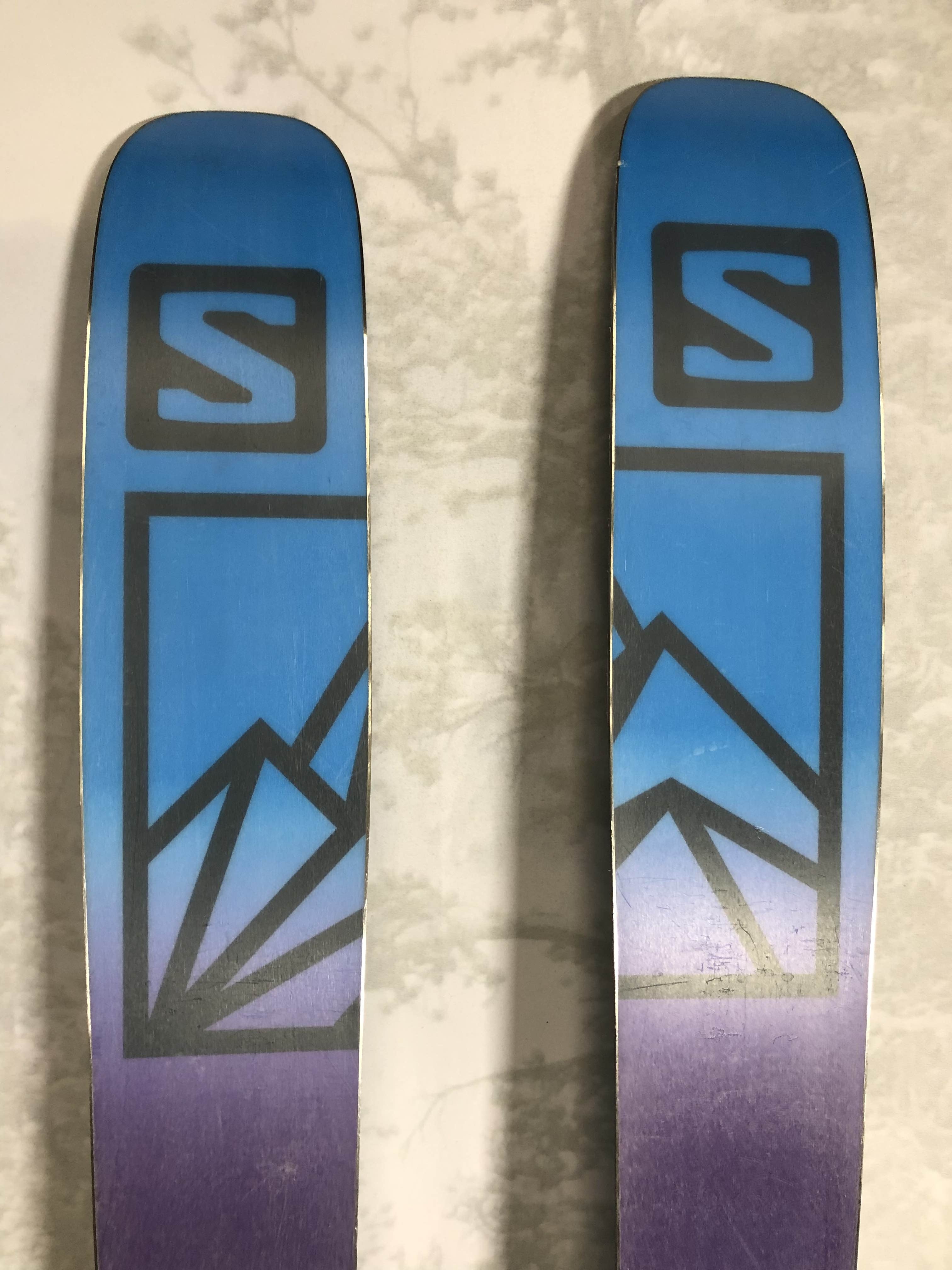 Used Salomon QST Blank Ski 186cm W/ Tyrolia Attack 14 Demo Binding