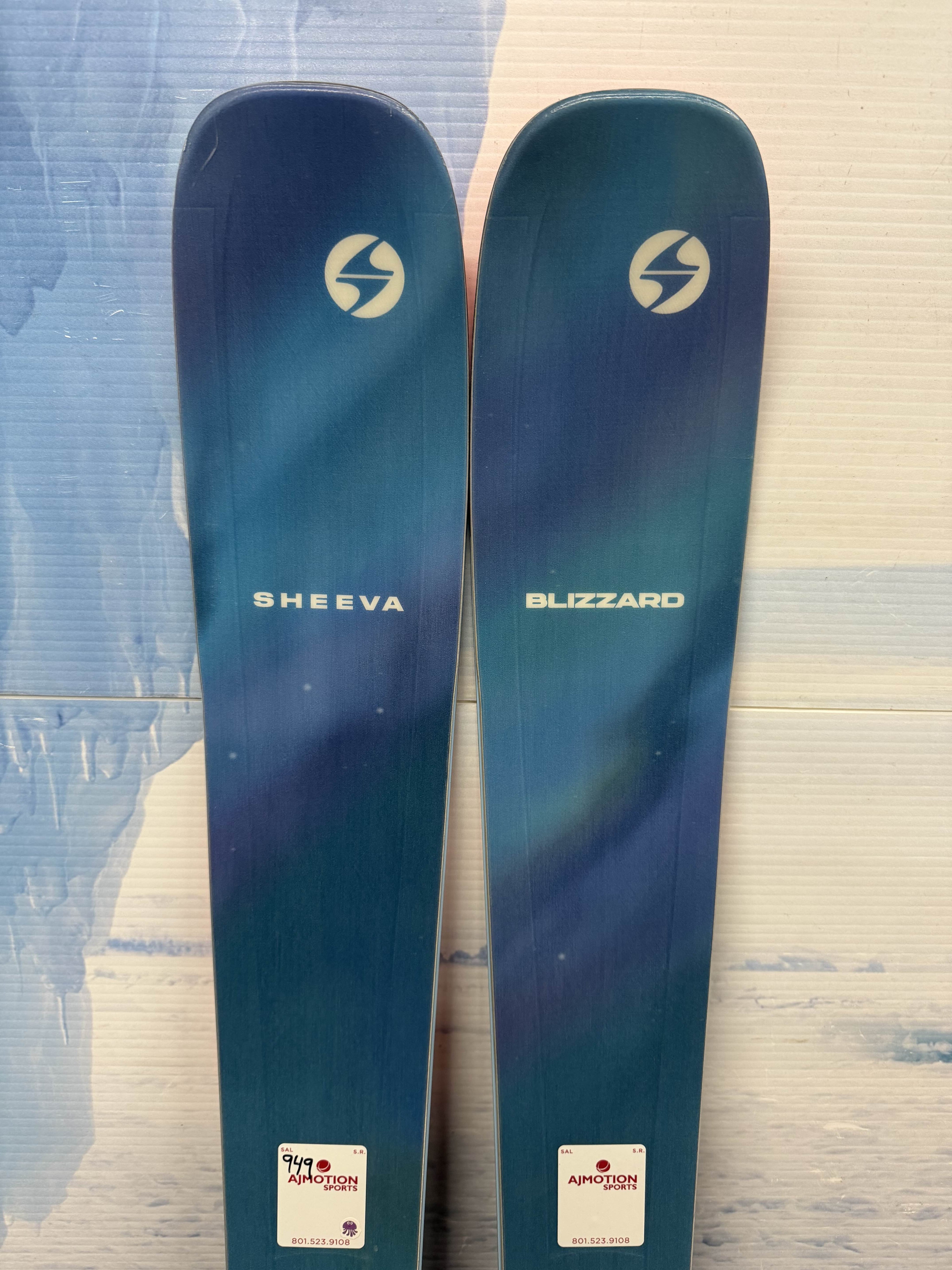 New Blizzard Sheeva 9 150cm Skis w/ Atomic Strive 11 Bindings
