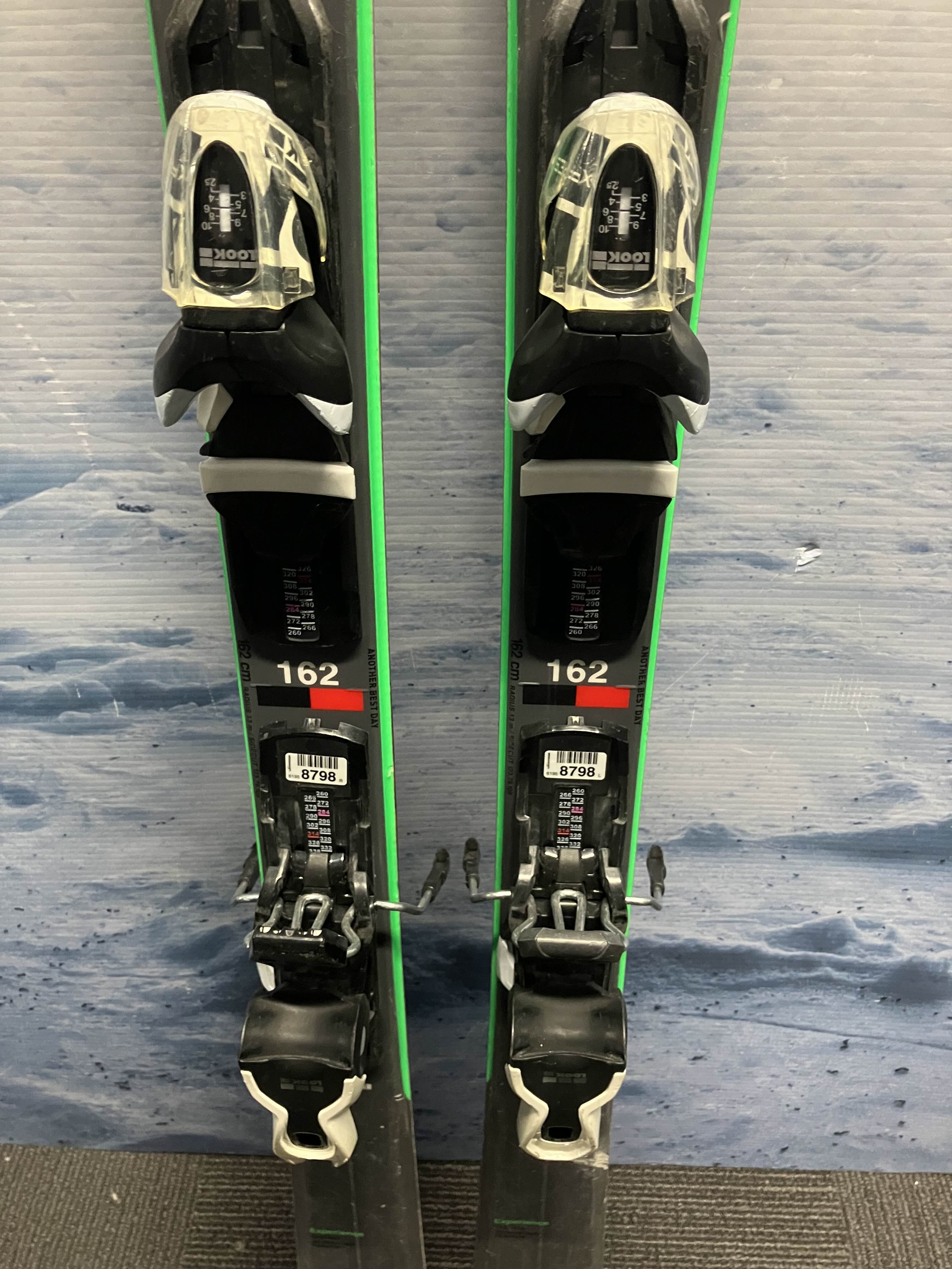 Used Rossignol Experience 75 CI 162cm Skis w/ Look Xpress 10 Bindings