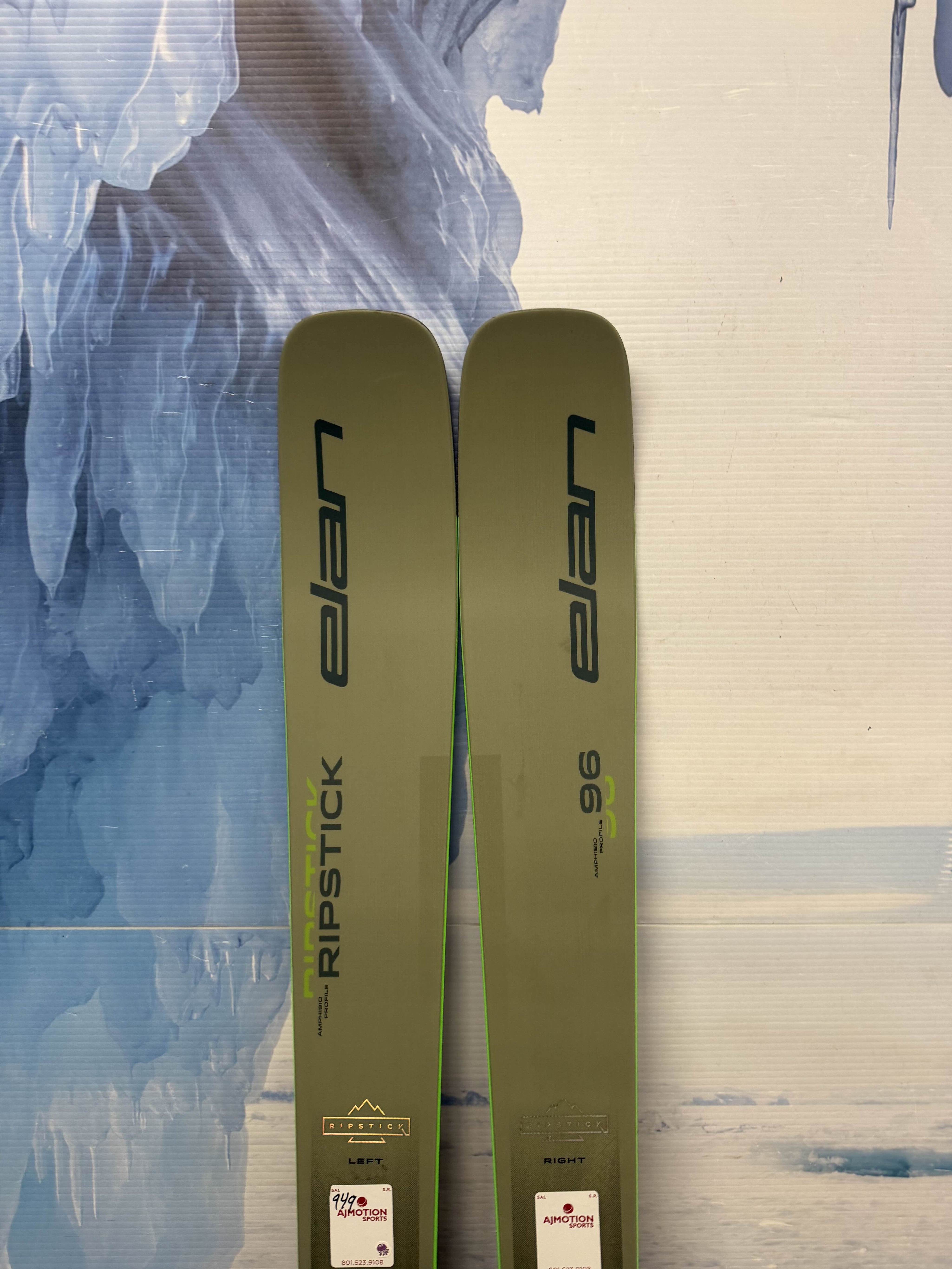 New Elan Ripstick 96 168cm Skis w/ Tyrolia Attack LYT 11 Bindings