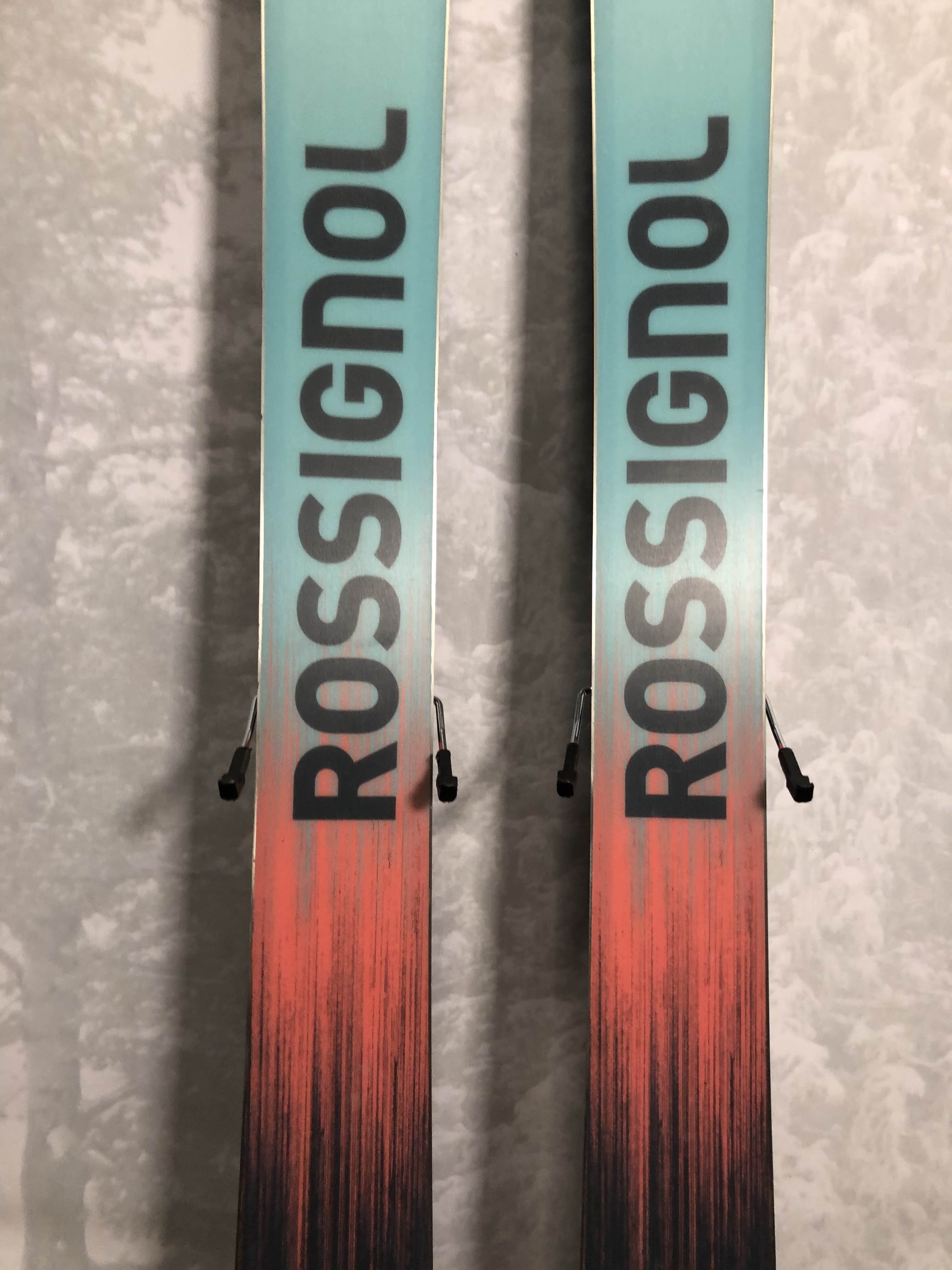 Used Rossignol Sender Free 110 Skis - 168cm w/ Look NX 12 Konnect Demo Binding