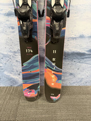 New Blizzard Rustler 11 174cm Skis w/ Atomic Strive 13 Bindings