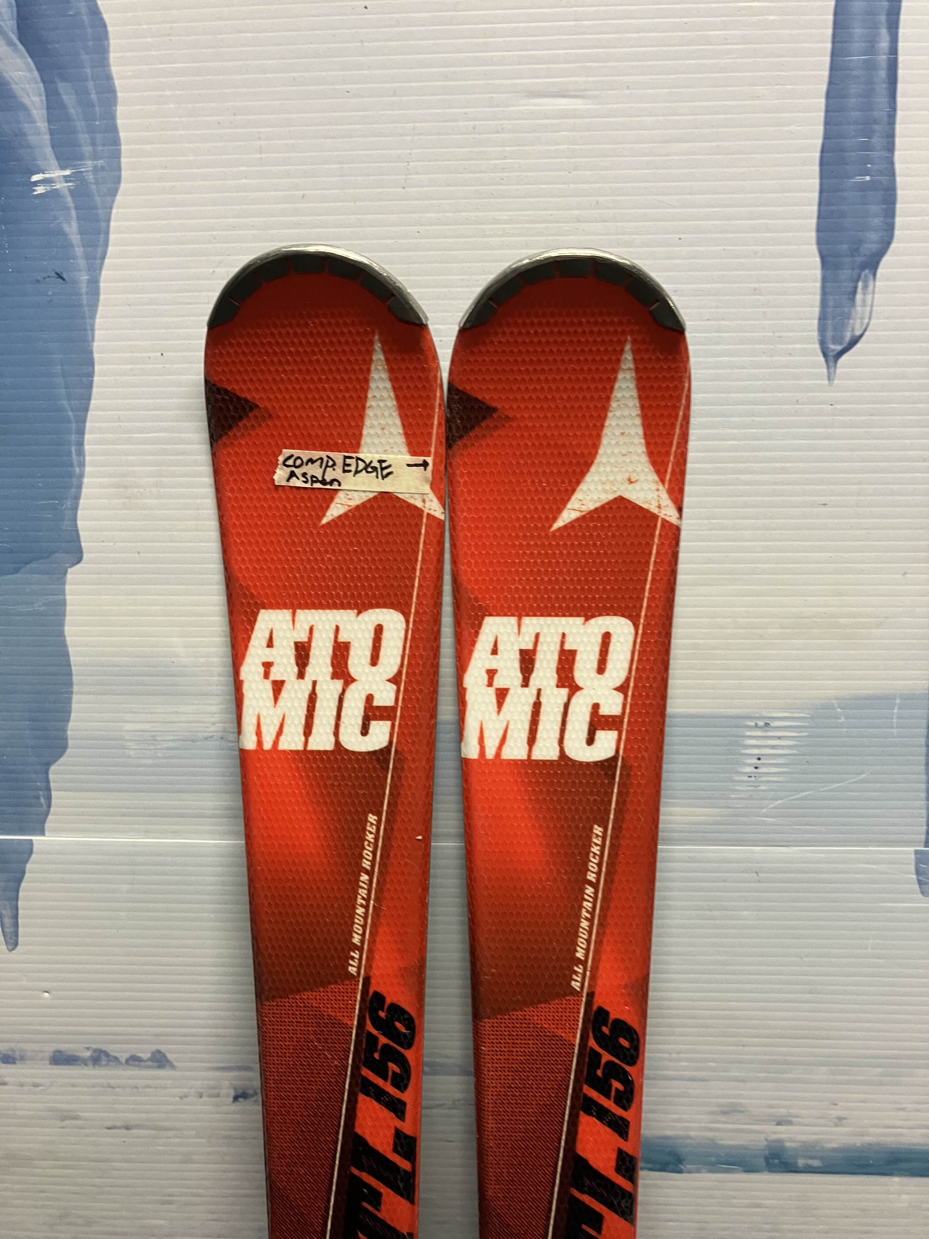 Used Atomic ETL 156cm Skis w/ Atomic EZ Track 10 Bindings