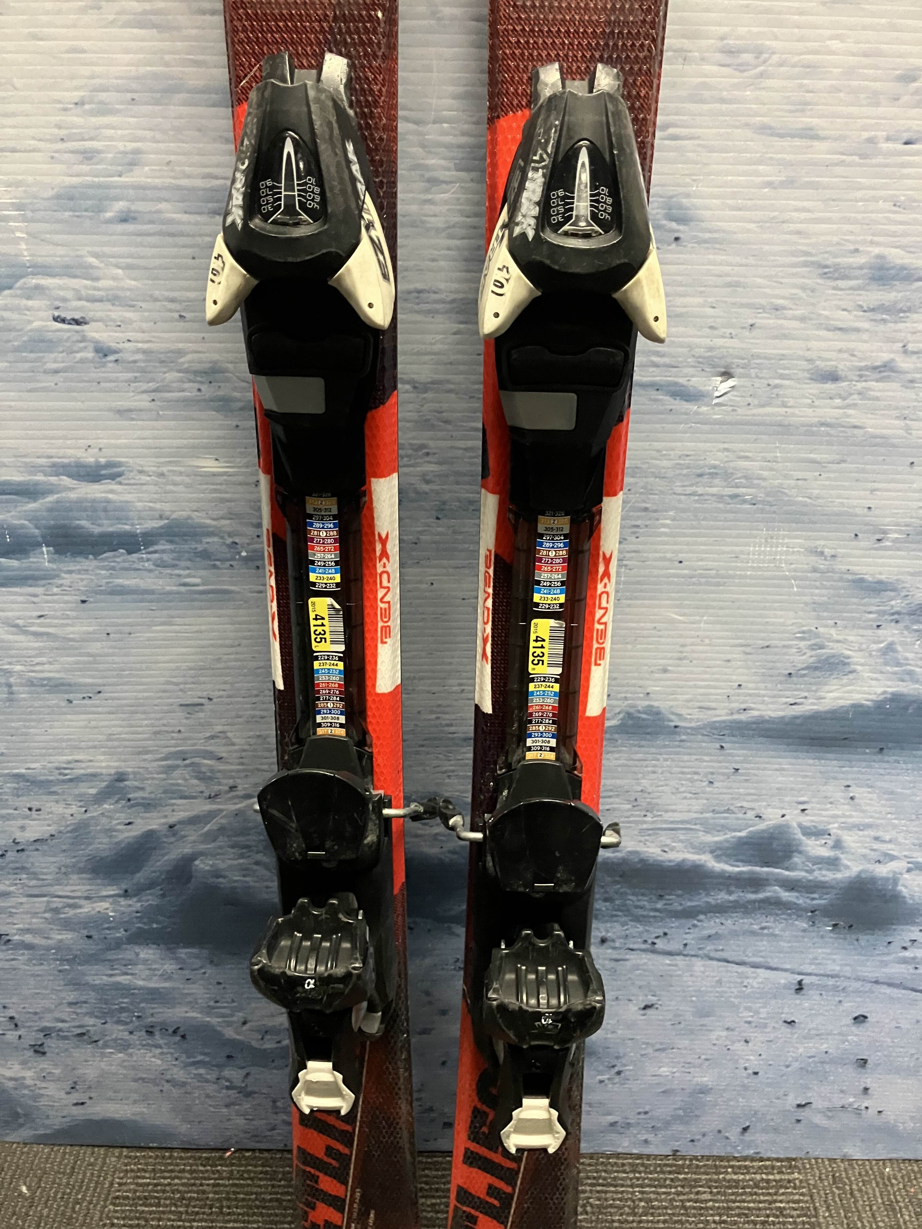 Used Atomic ETL 156cm Skis w/ Atomic EZ Track 10 Bindings