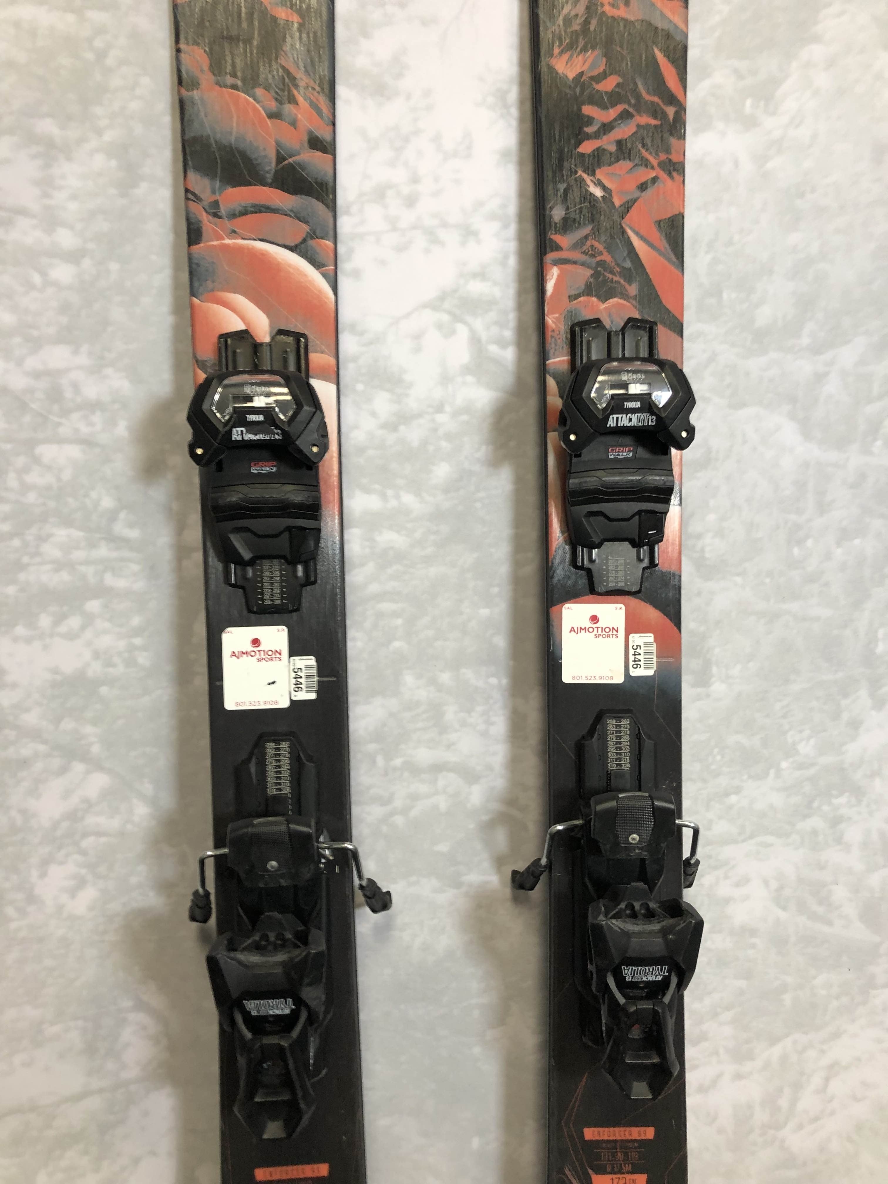 Used Nordica Enforcer 99 173cm w/ Tyrolia Attack 13 Bindings