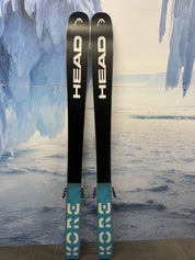 New Head Kore 93 Ti 163cm Skis w/ Tyrolia Attack LYT 11 Bindings