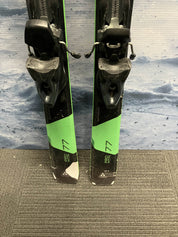 Used Fischer Pro Mtn 77 164cm Skis w/ Fischer RS 11 Bindings