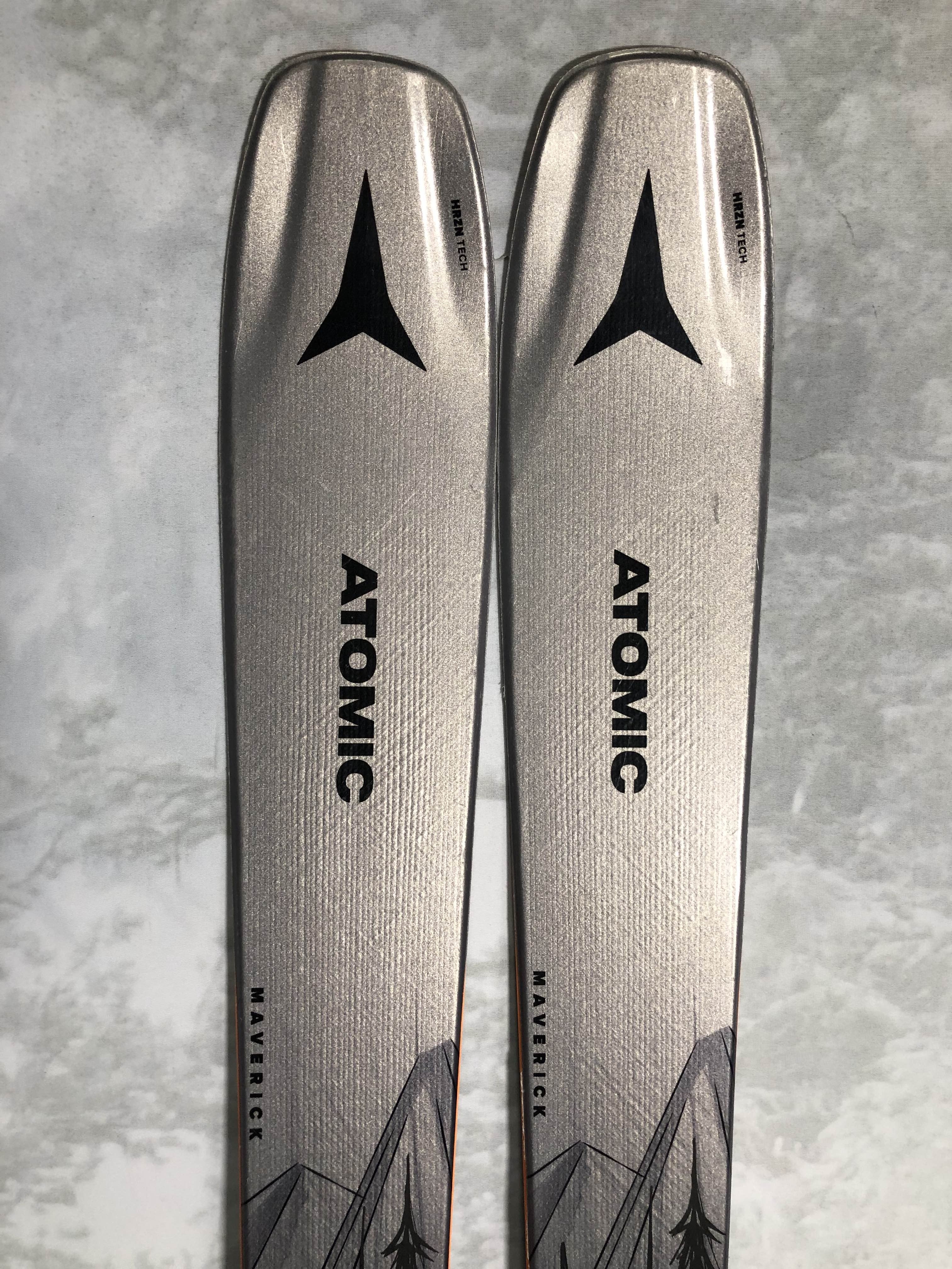 Used Atomic Maverick Skis 88 TI 169 cm 2024 w/ Tyrollia Attack 14 MN Demo Bindings