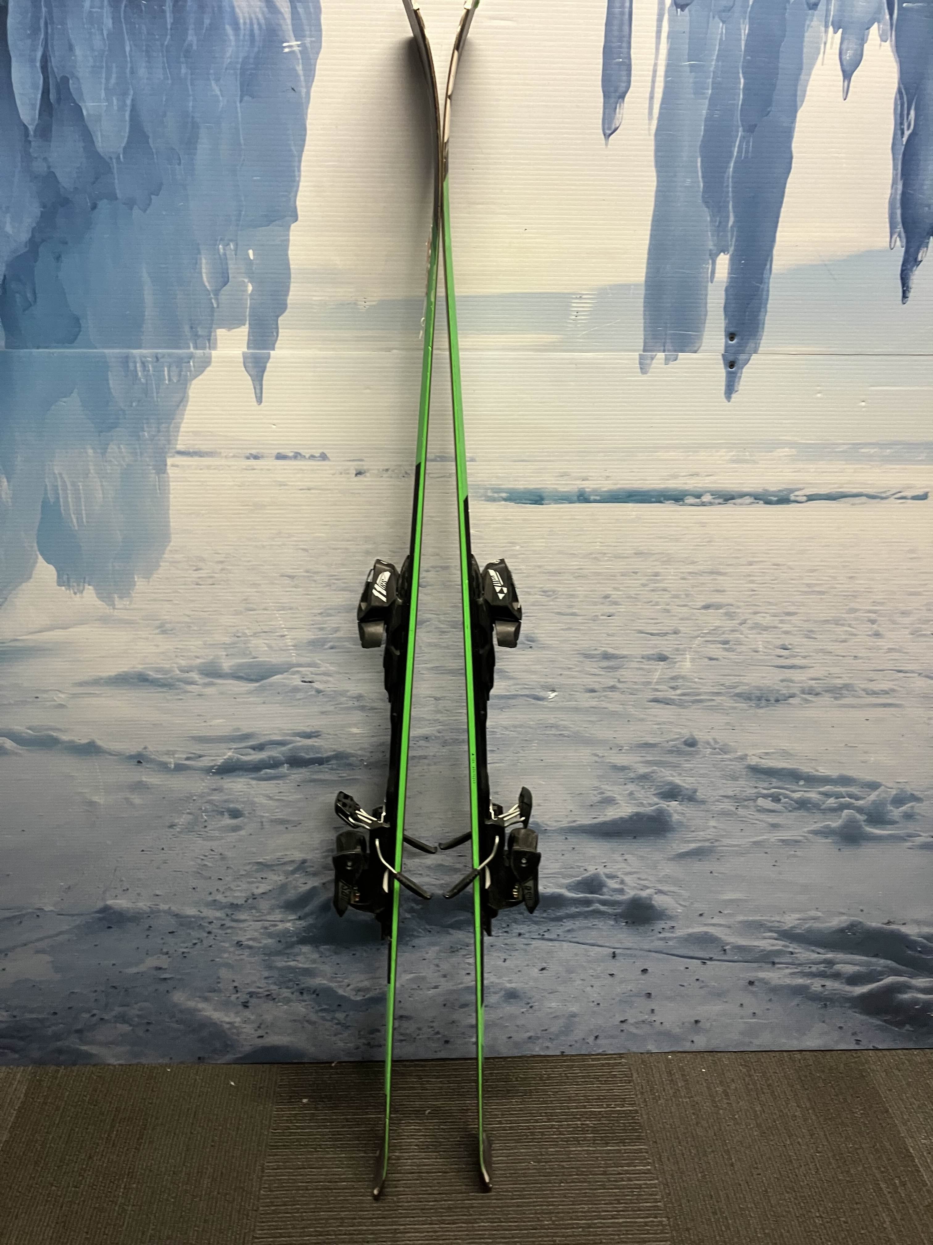 Used Fischer Pro Mtn 77 164cm Skis w/ Fischer RS 11 Bindings