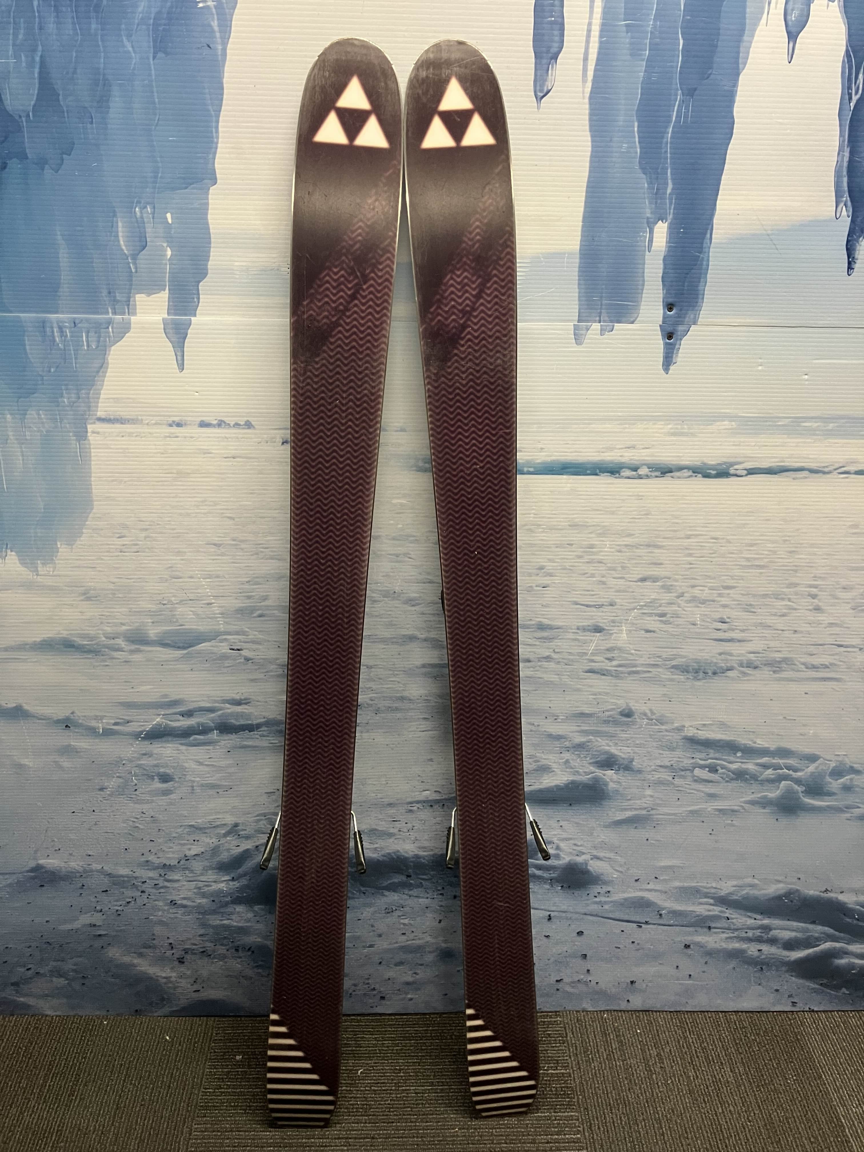Used Fischer Ranger W98 156cm Skis w/ A1A 11 Bindings