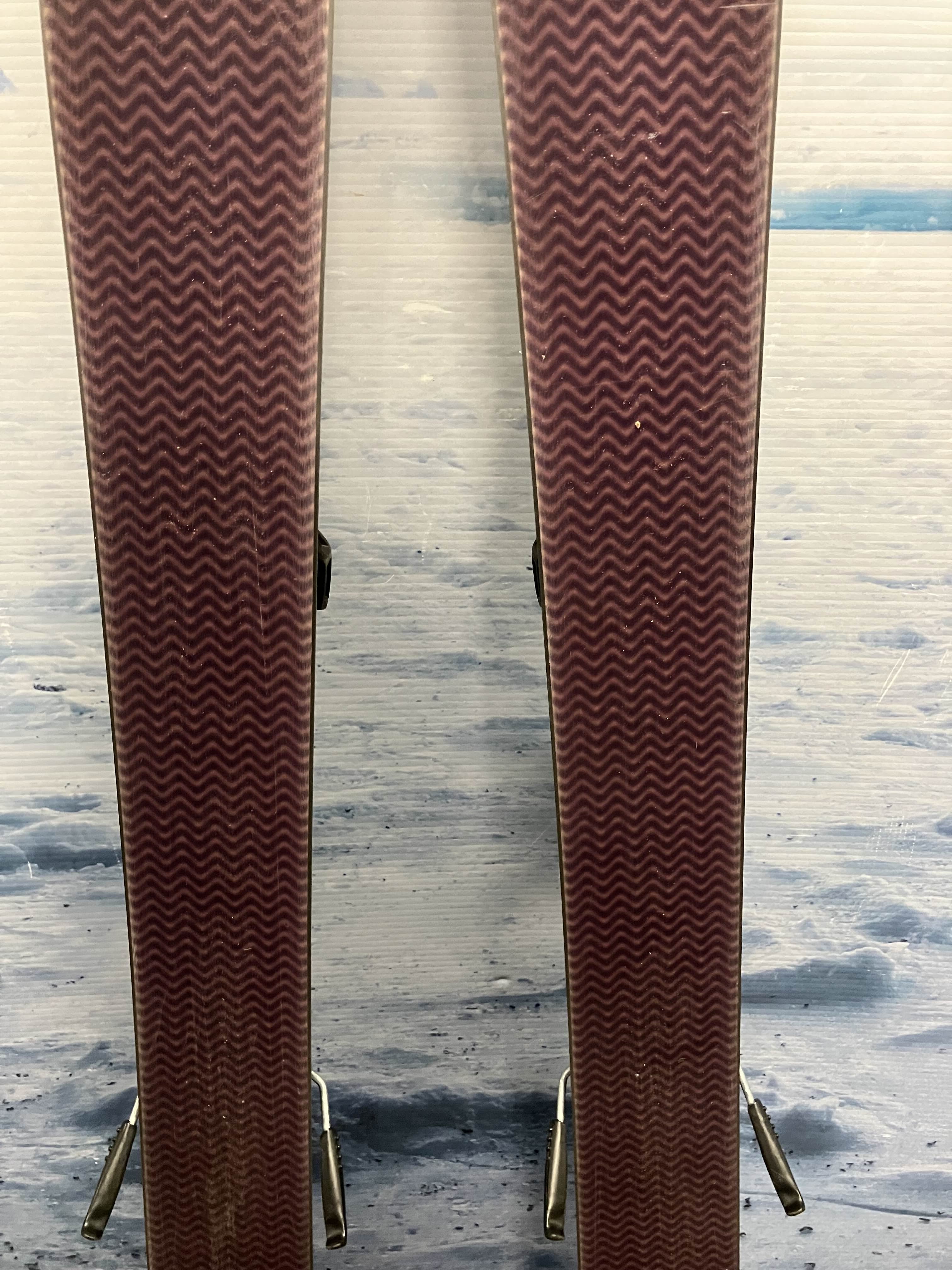 Used Fischer Ranger W98 156cm Skis w/ A1A 11 Bindings