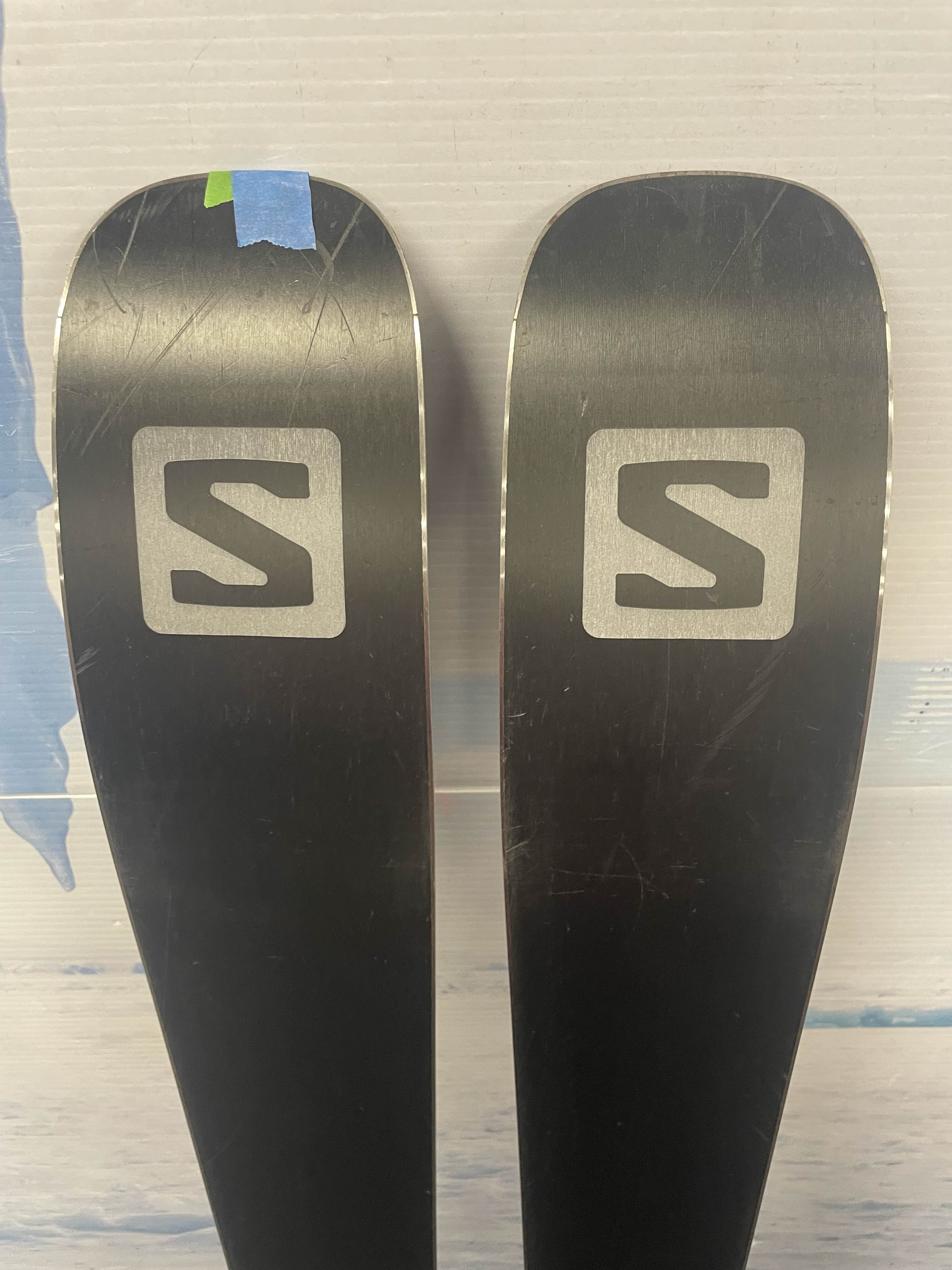 Used 2023 Salomon Stance 88 154cm Skis w/ Tyrollia SP10 Bindings