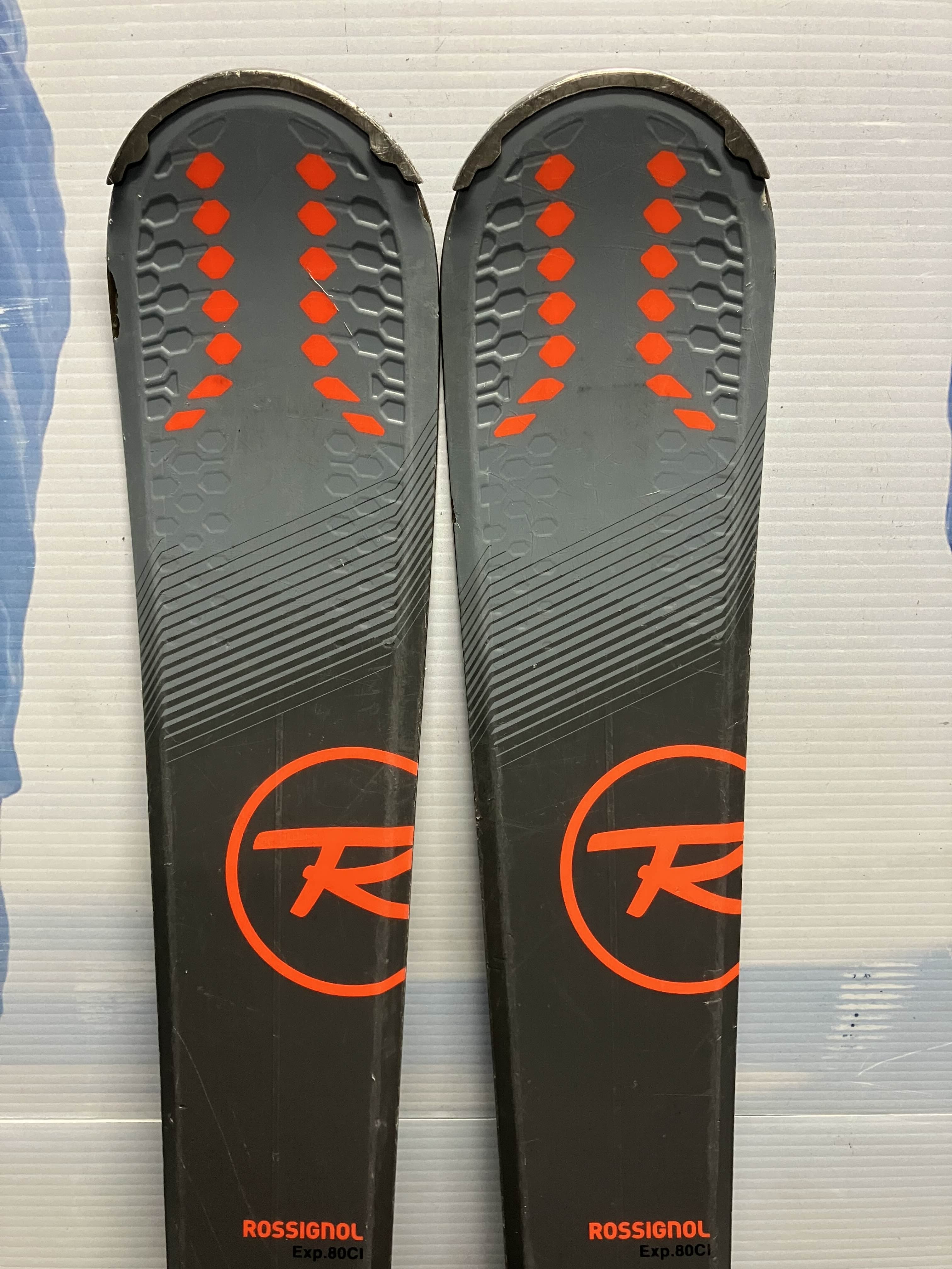 Used Rossignol Experience 80 166cm Skis w/ Look Xpress 10 Bindings