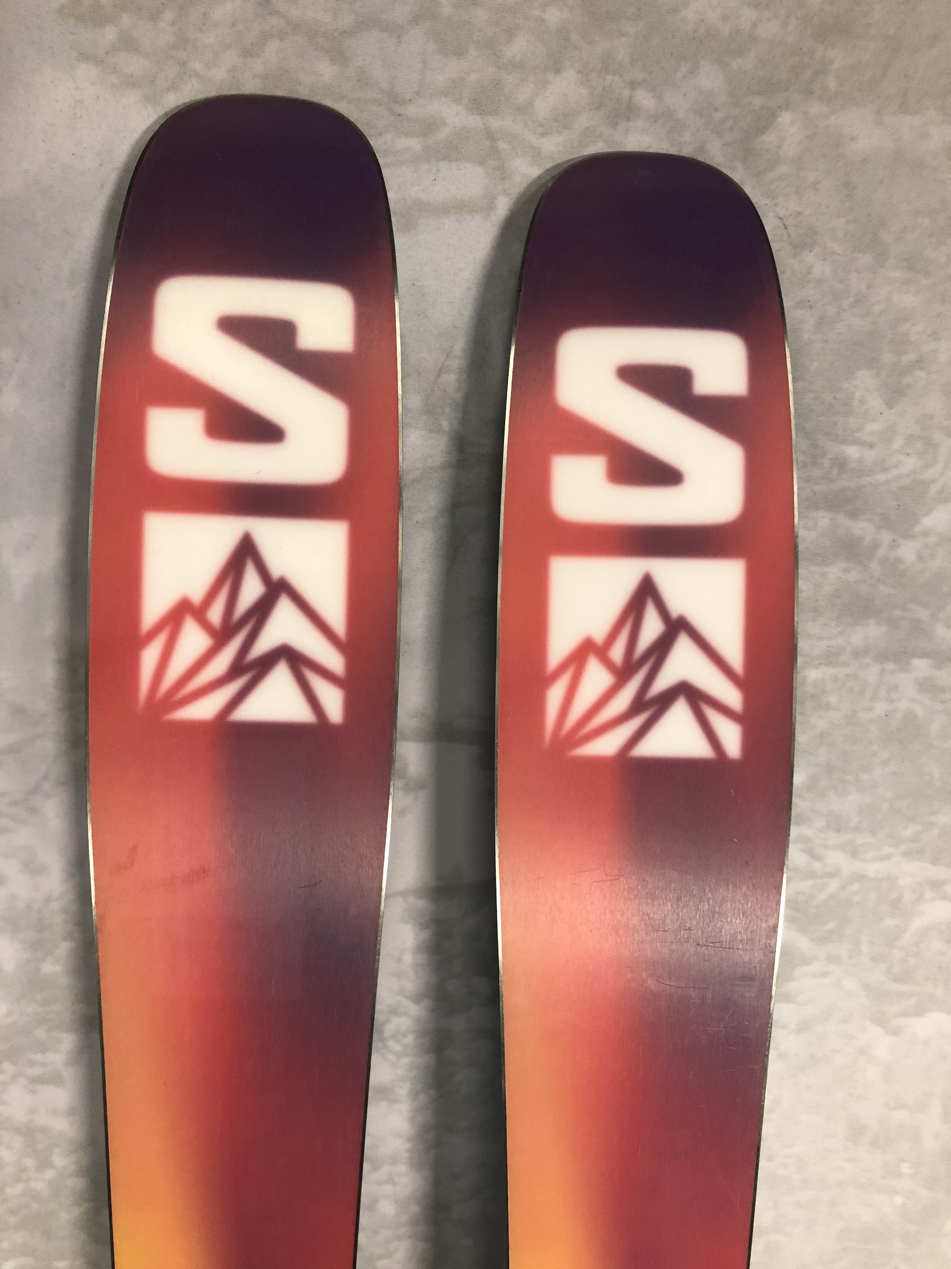 Used 2024 Salomon QST Lumen 98 Ski- 168 cm w/ Salomon Strive 11 GW Binding