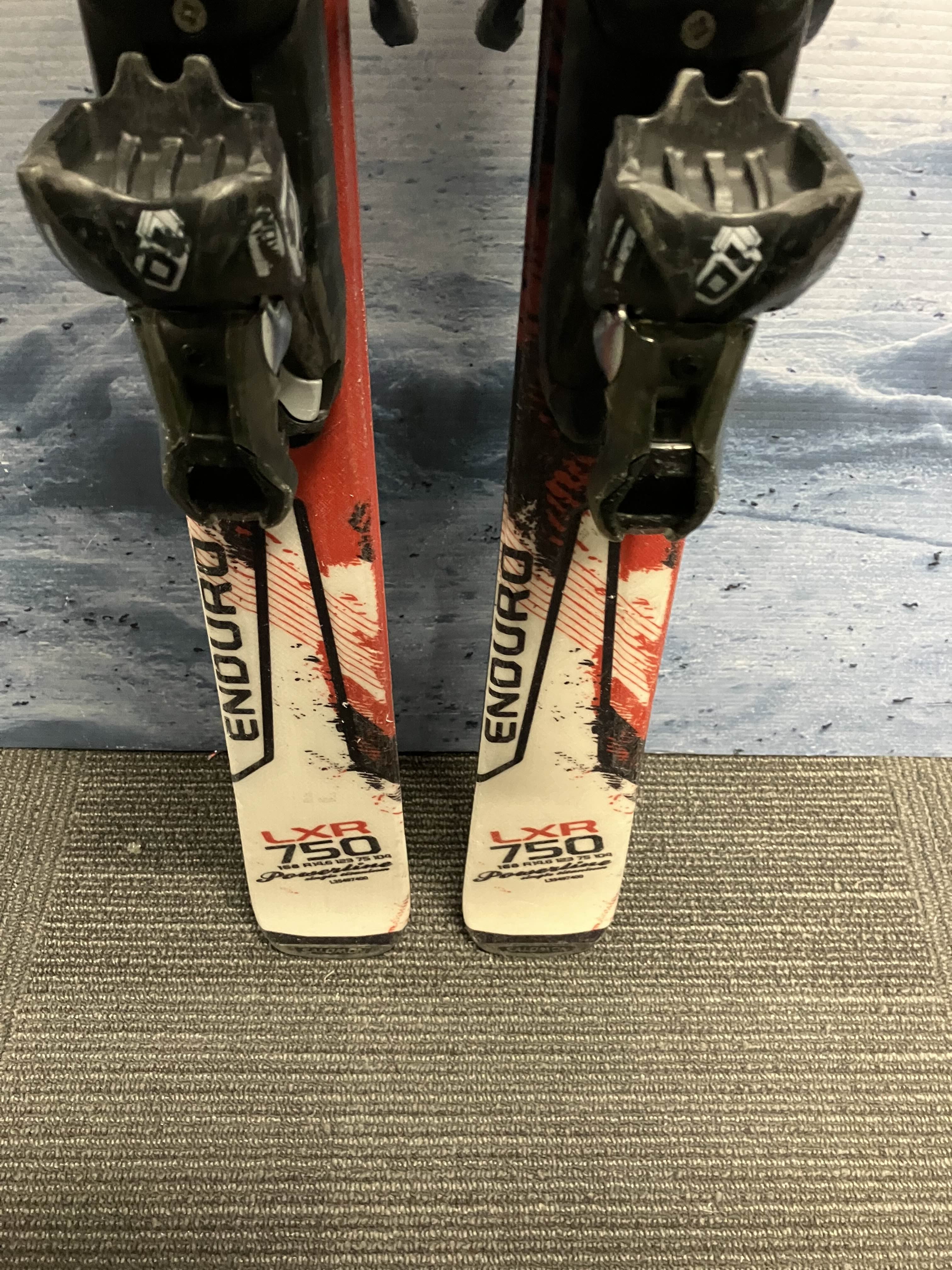 Used Salomon Powerline Enduro LXR 750 168cm Skis w/ Salomon L10 Bindings