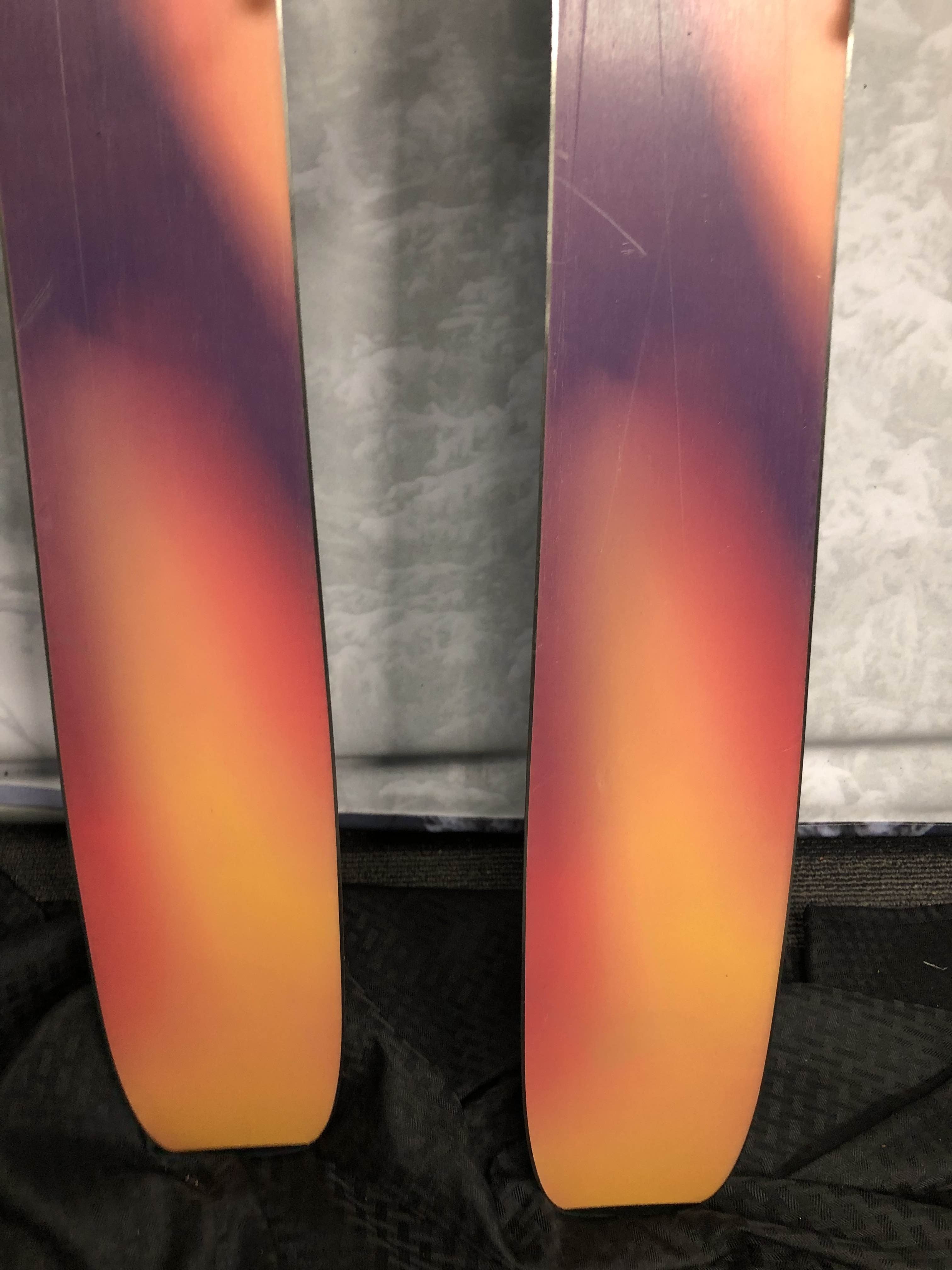 Used 2024 Salomon QST Lumen 98 Ski- 168 cm w/ Salomon Strive 11 GW Binding