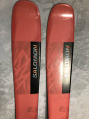 Used Salomon QST Stella 106 165cm w/ Salomon Strive 11 Adjustable GW Bindings