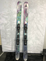 Used Atomic Bent Chetler 90 153cm Mini Skis - Kids' 2024 w/ Atomic M10 Bindings