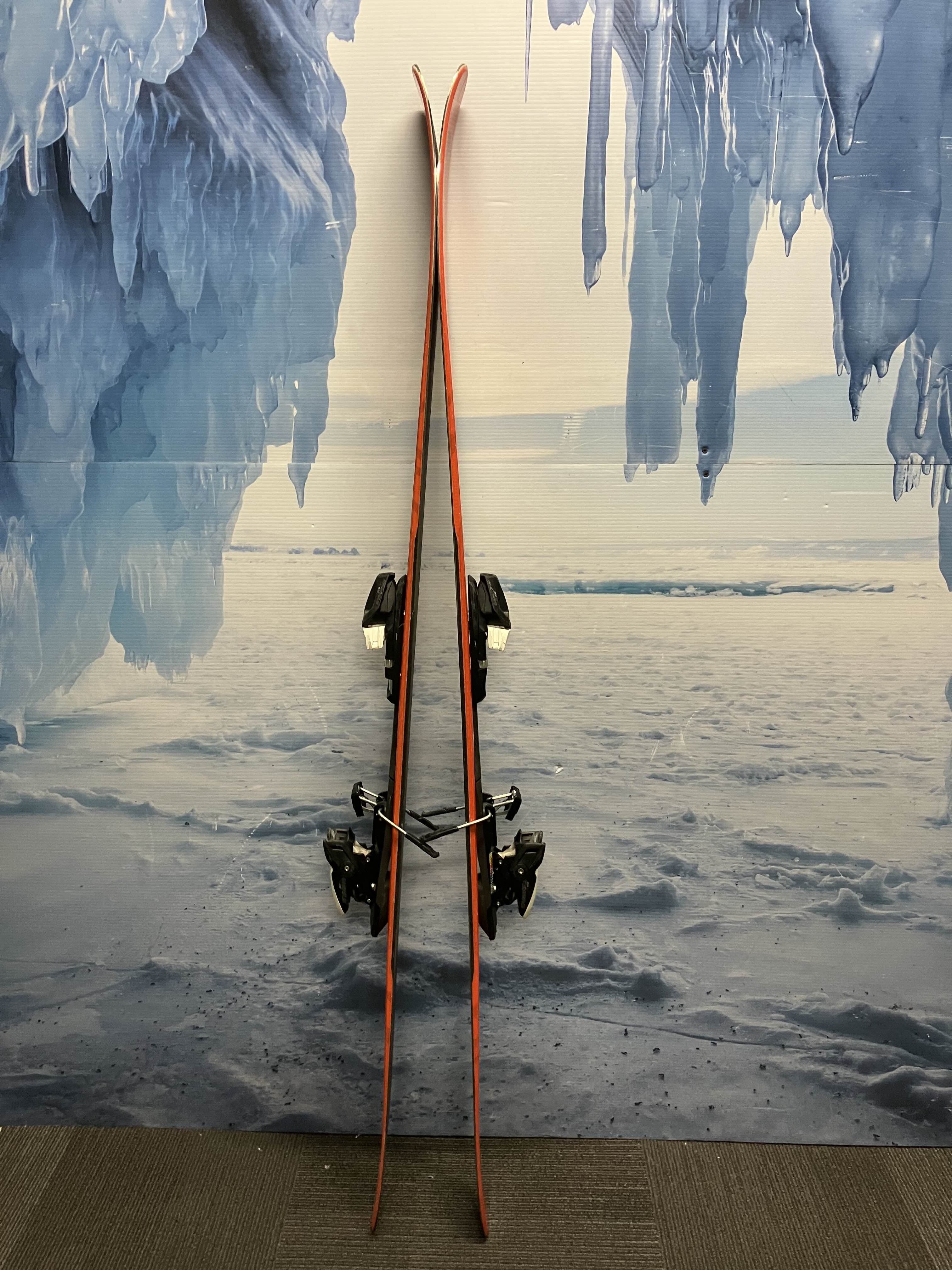 Used Salomon QST 85 177cm Skis w/ Tyrolia SP 13 Bindings
