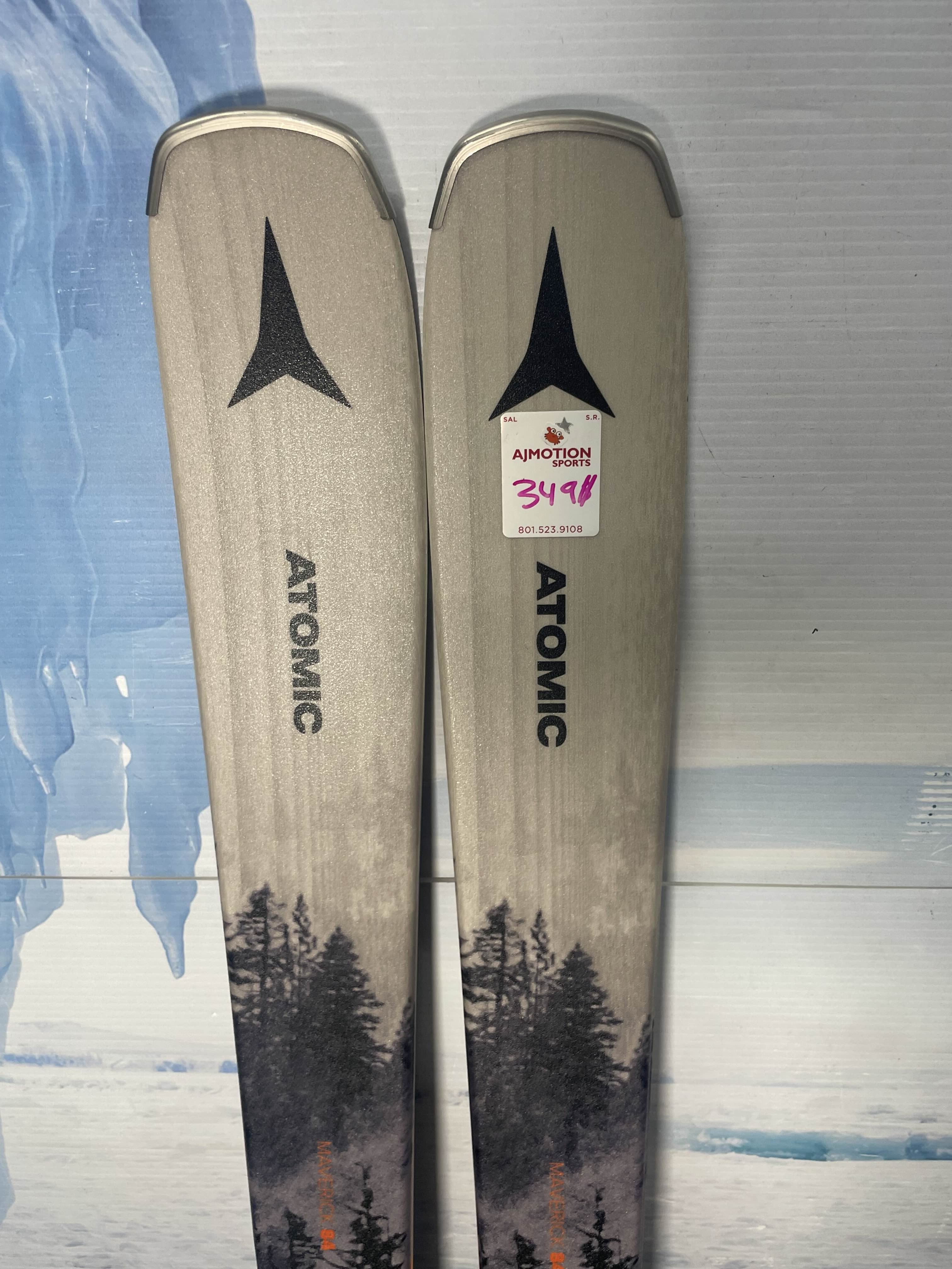 New 2026 Atomic Maverick 84  Ski w/ Atomic M 10 Demo Bindings - 162CM