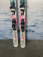 Used Rossignol Super Blackops 98 162cm Skis w/ Look Nx 12 Demo Bindings