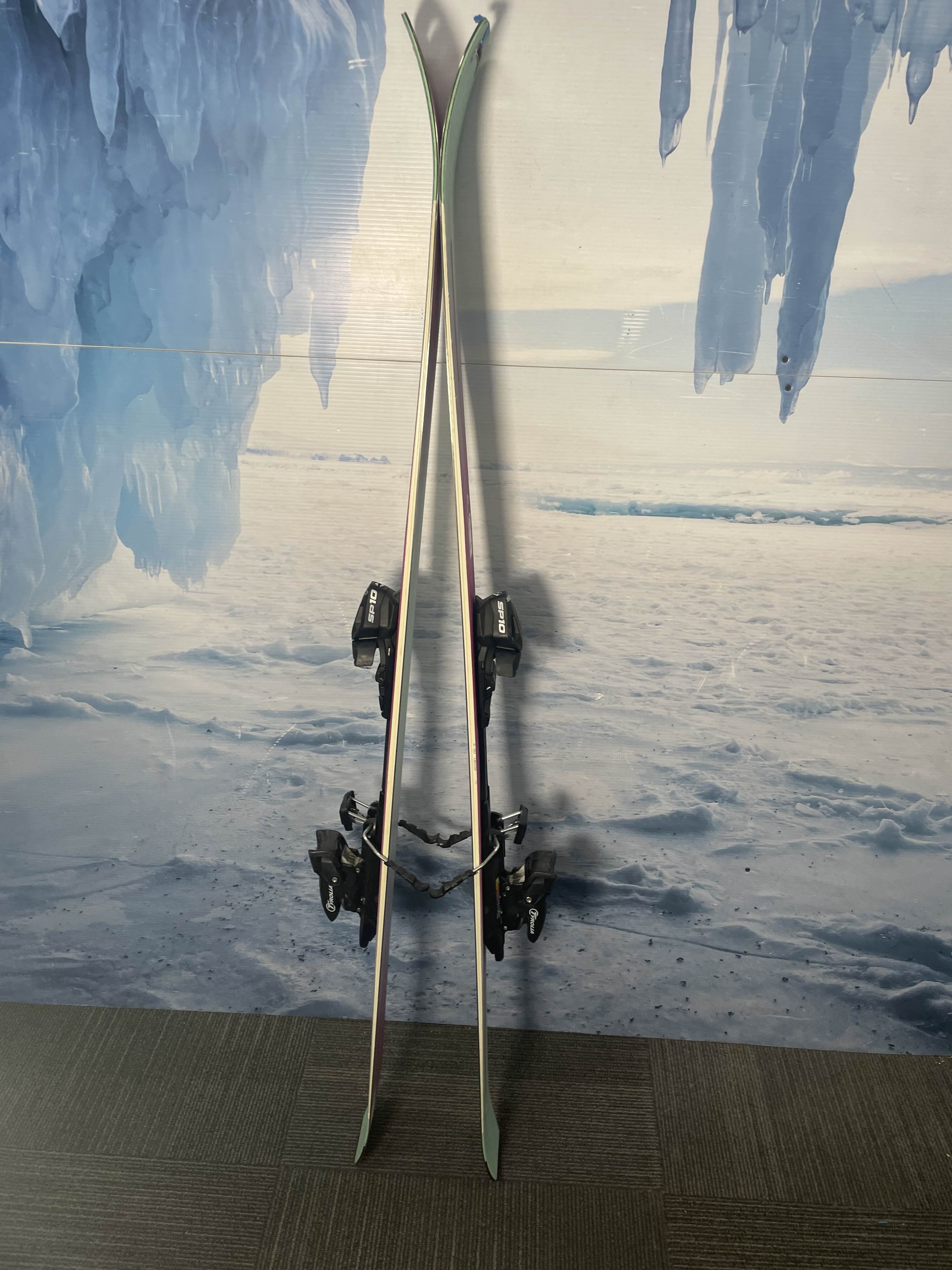 Used Head Great Joy 98 Ski 163cm w/ Tyrolia SP10 Grip Walk Rental Binding