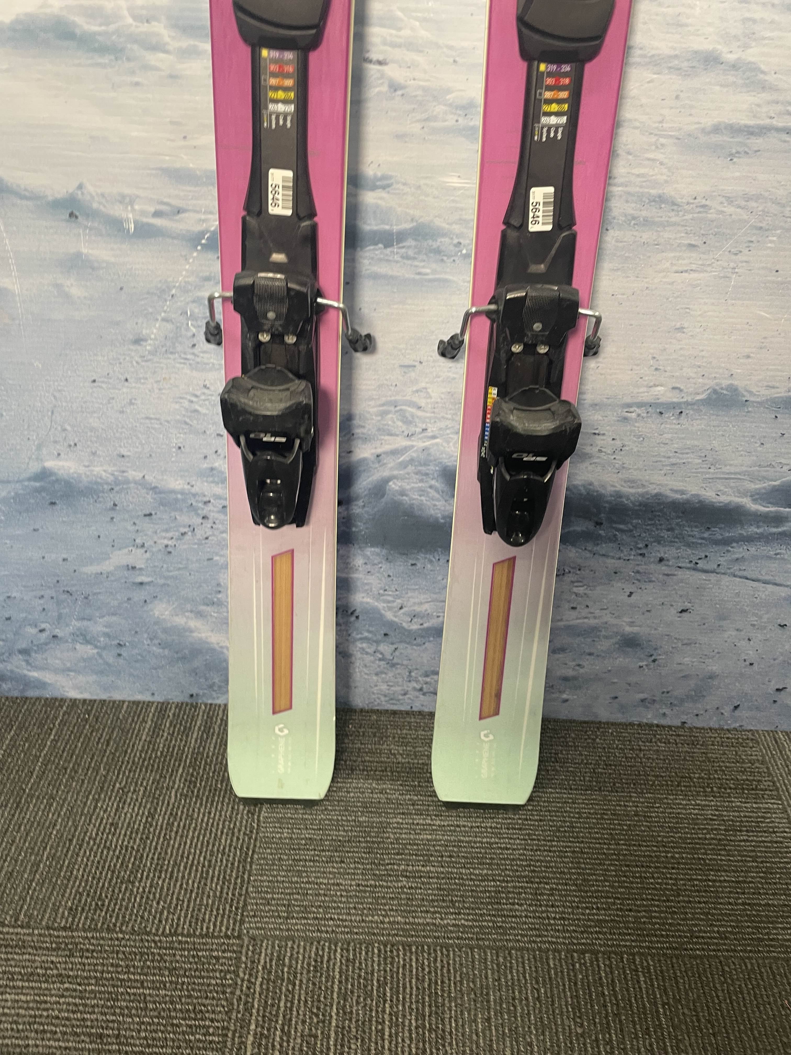 Used Head Great Joy 98 Ski 163cm w/ Tyrolia SP10 Grip Walk Rental Binding