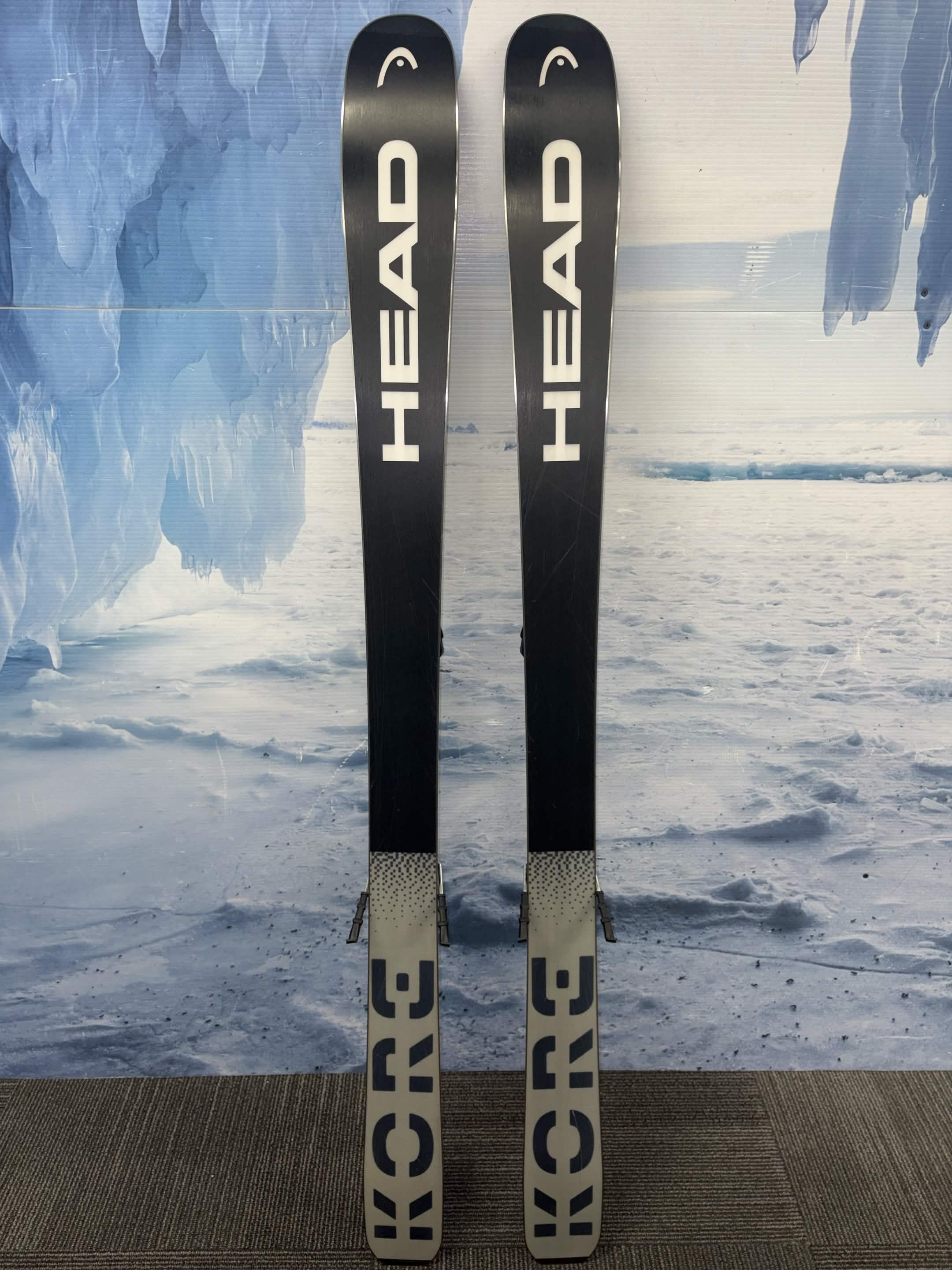Head Kore 88 156cm Skis w/ FISCHER Attack 13 LYT Demo Binding - Used (2025)