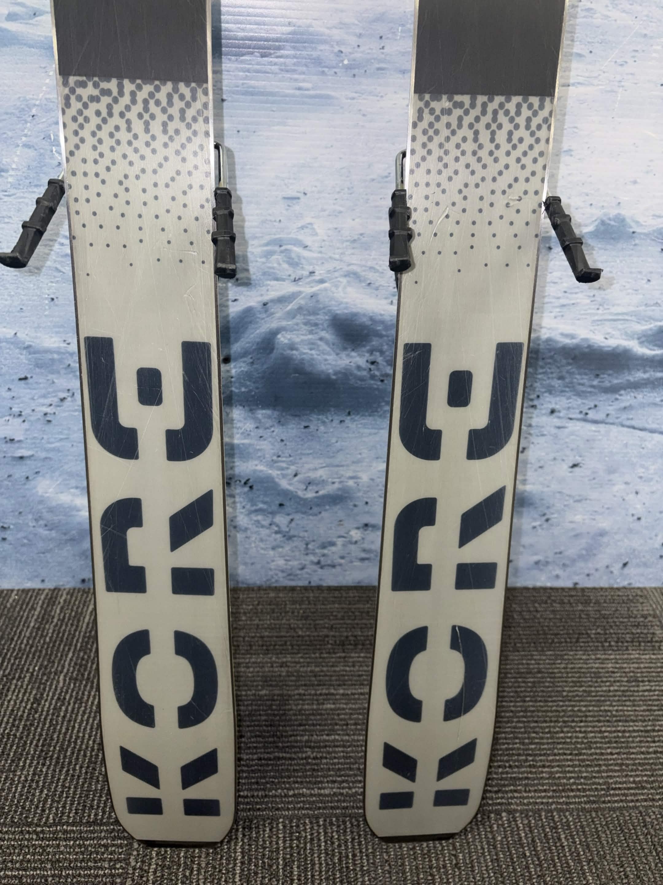 Head Kore 88 156cm Skis w/ FISCHER Attack 13 LYT Demo Binding - Used (2025)