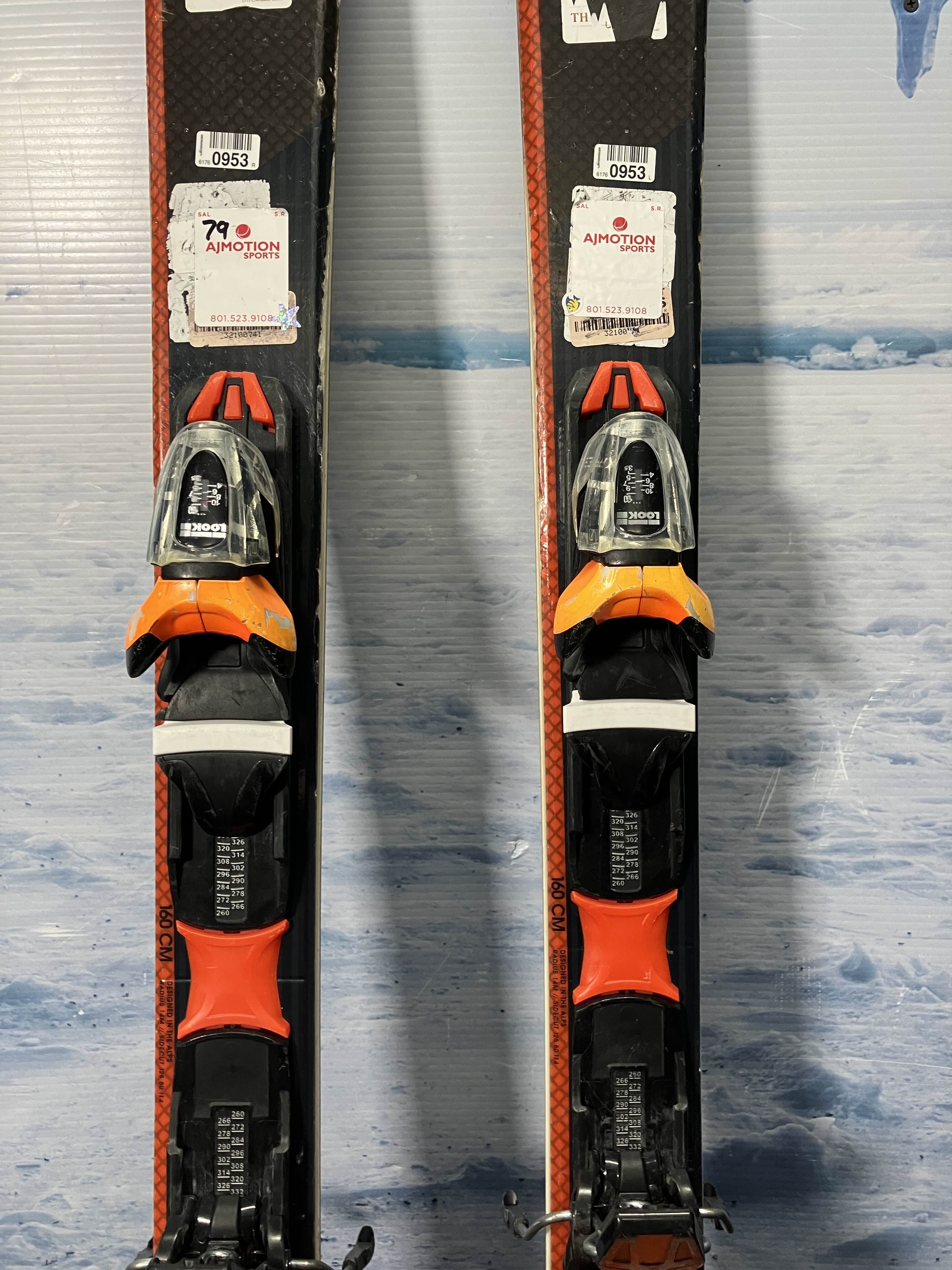 Used Rossignol Experience 80 Hd Ski w/ Look Express 11 Demo Bindings - 160CM