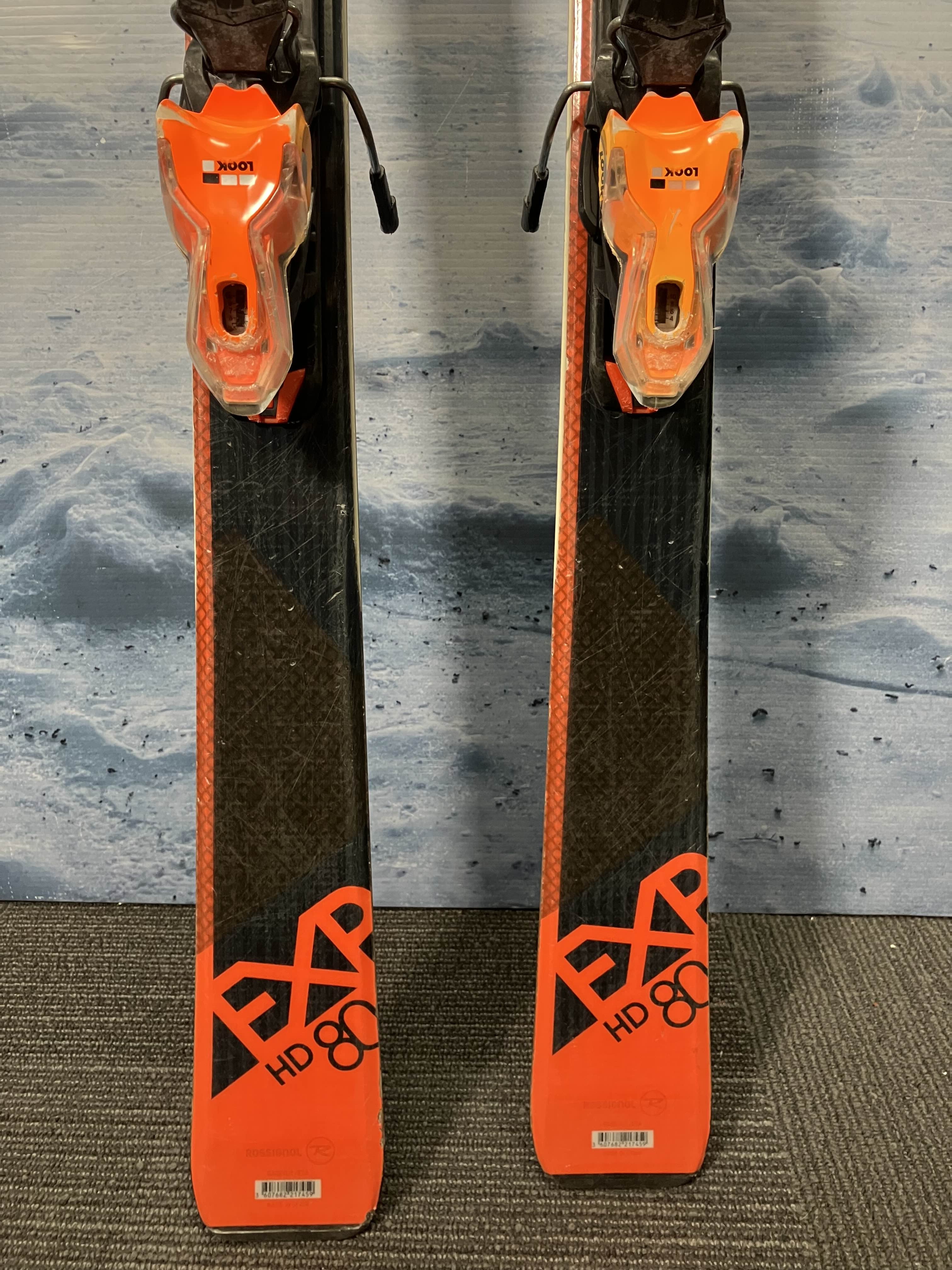Used Rossignol Experience 80 Hd Ski w/ Look Express 11 Demo Bindings - 160CM