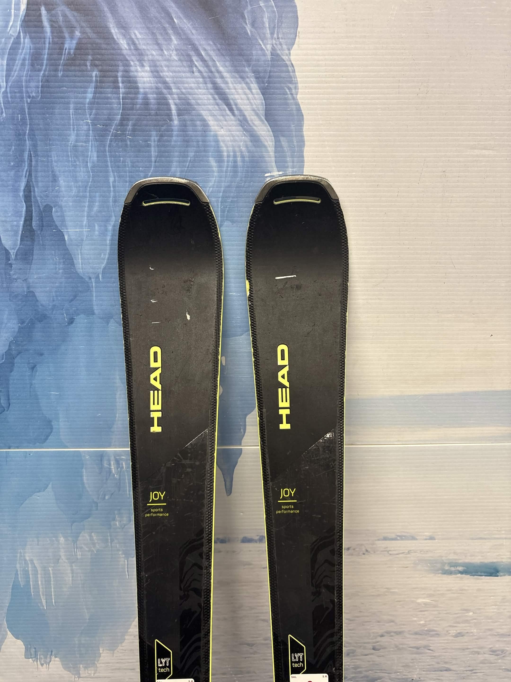 Head Super Joy 163cm Skis w/ HEAD Joy 11 SYS Demo Binding - Used