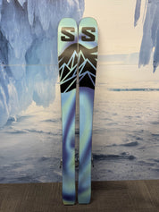 Salomon QST 100 156cm Skis w/ SALOMON NR Strive 11 GW SAL Demo Binding - Lightly Used (2026)