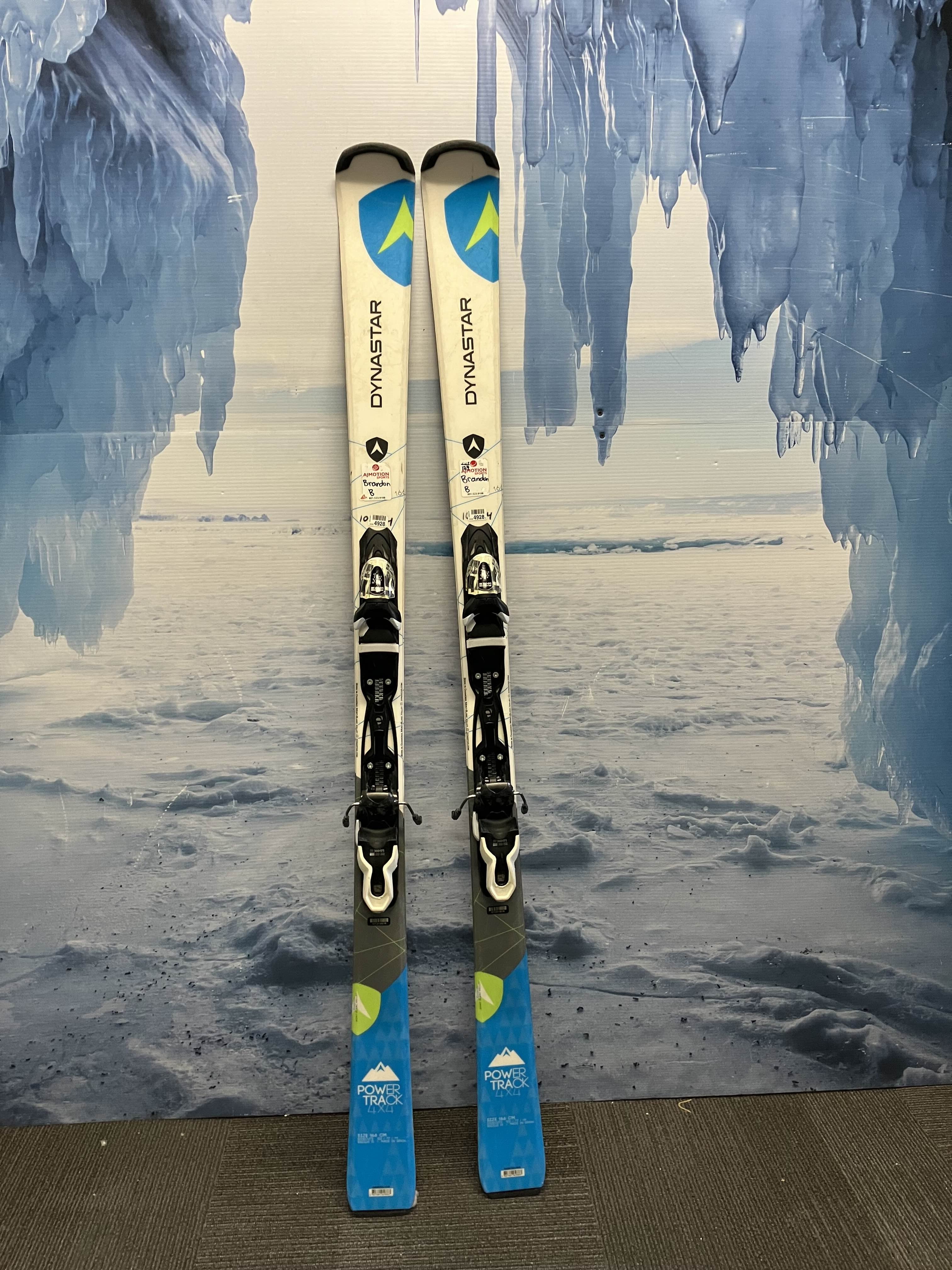 Used Dynastar Power Track Men's Ski w/ Look Xpress 10 Demo Bindings - 166CM