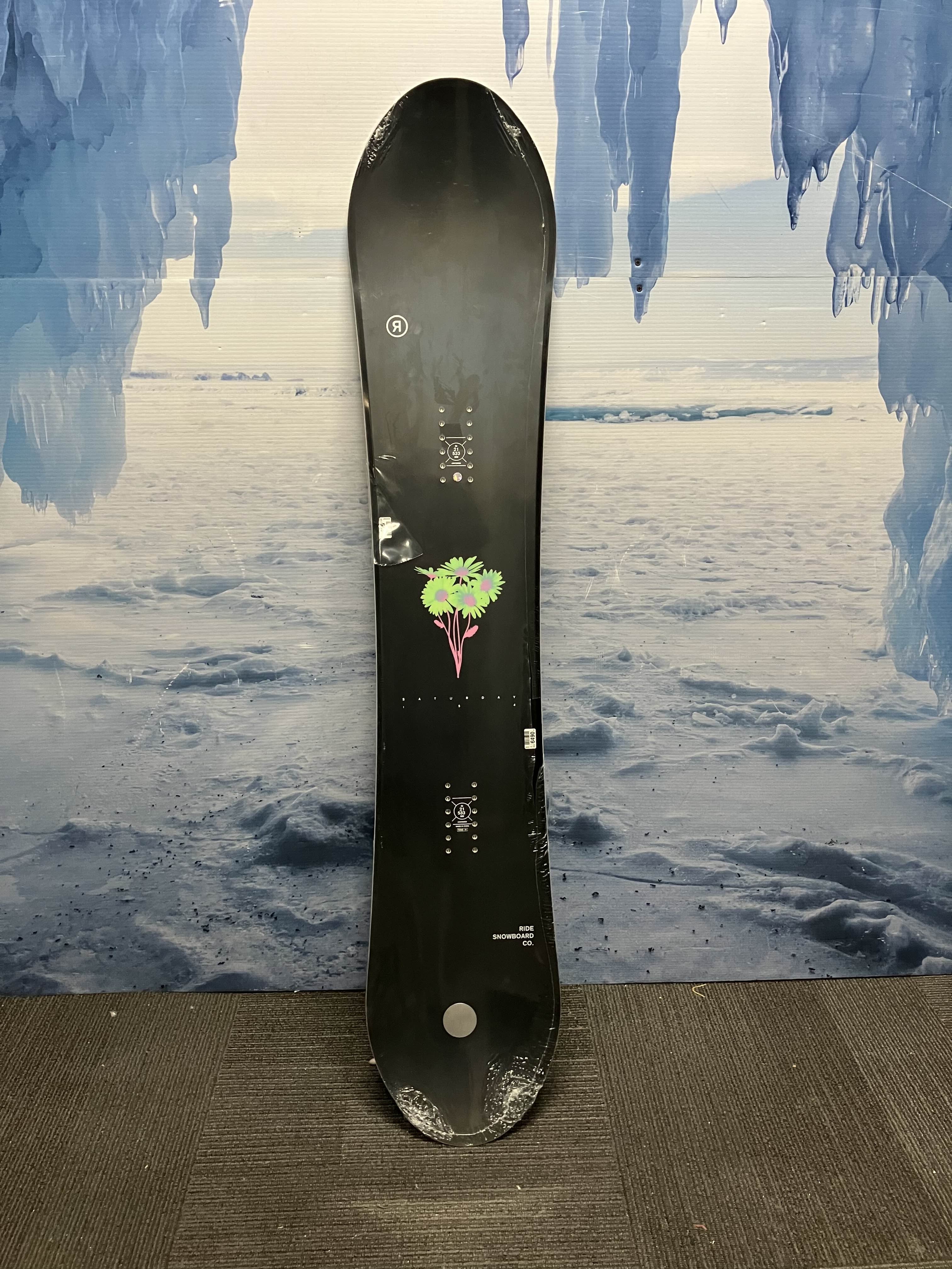 New 2024 Ride Saturday Women's Snowboard - 154CM