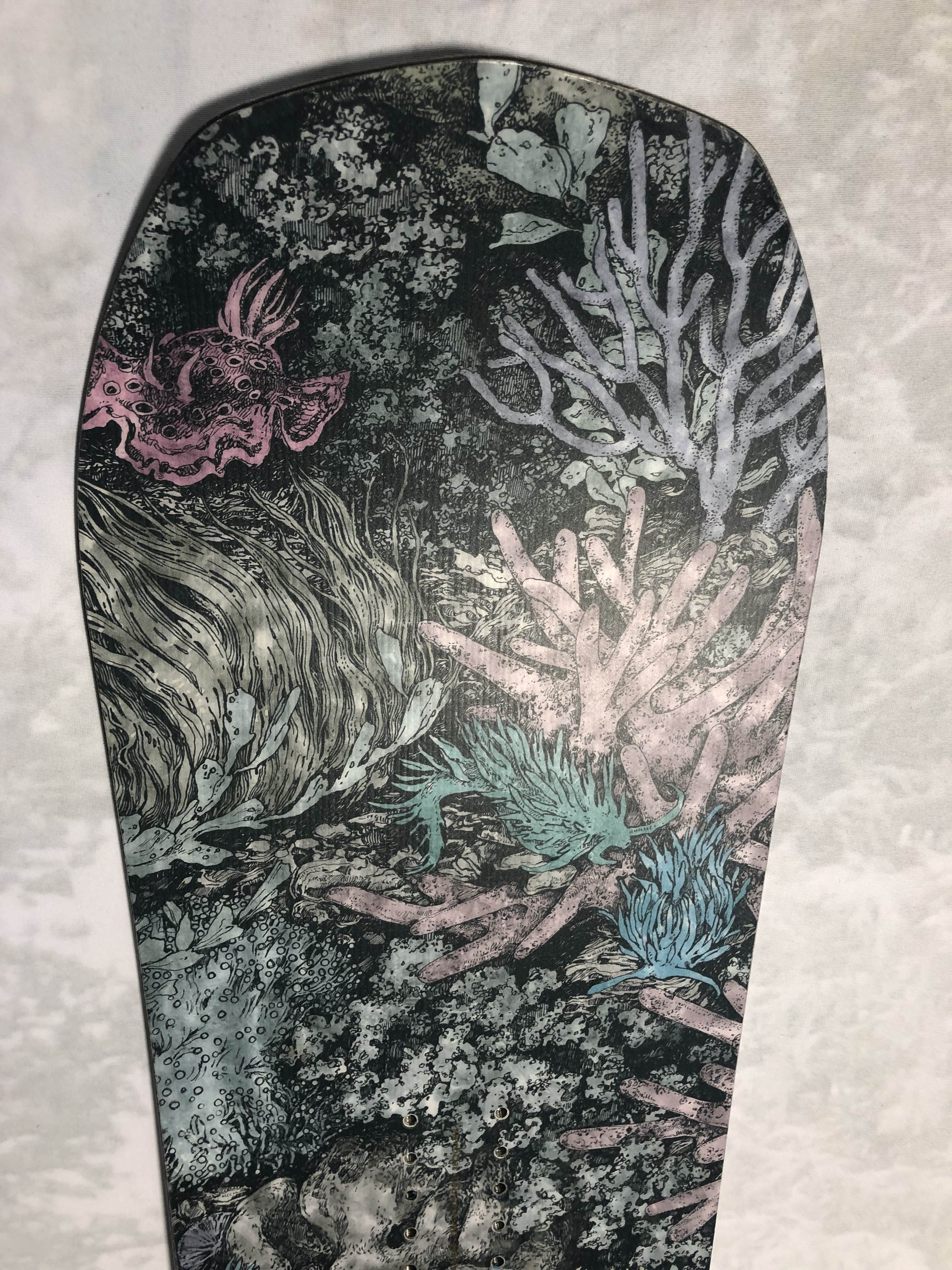 Lightly Used Niche Nightshade 2024 Snowboard- 145 cm