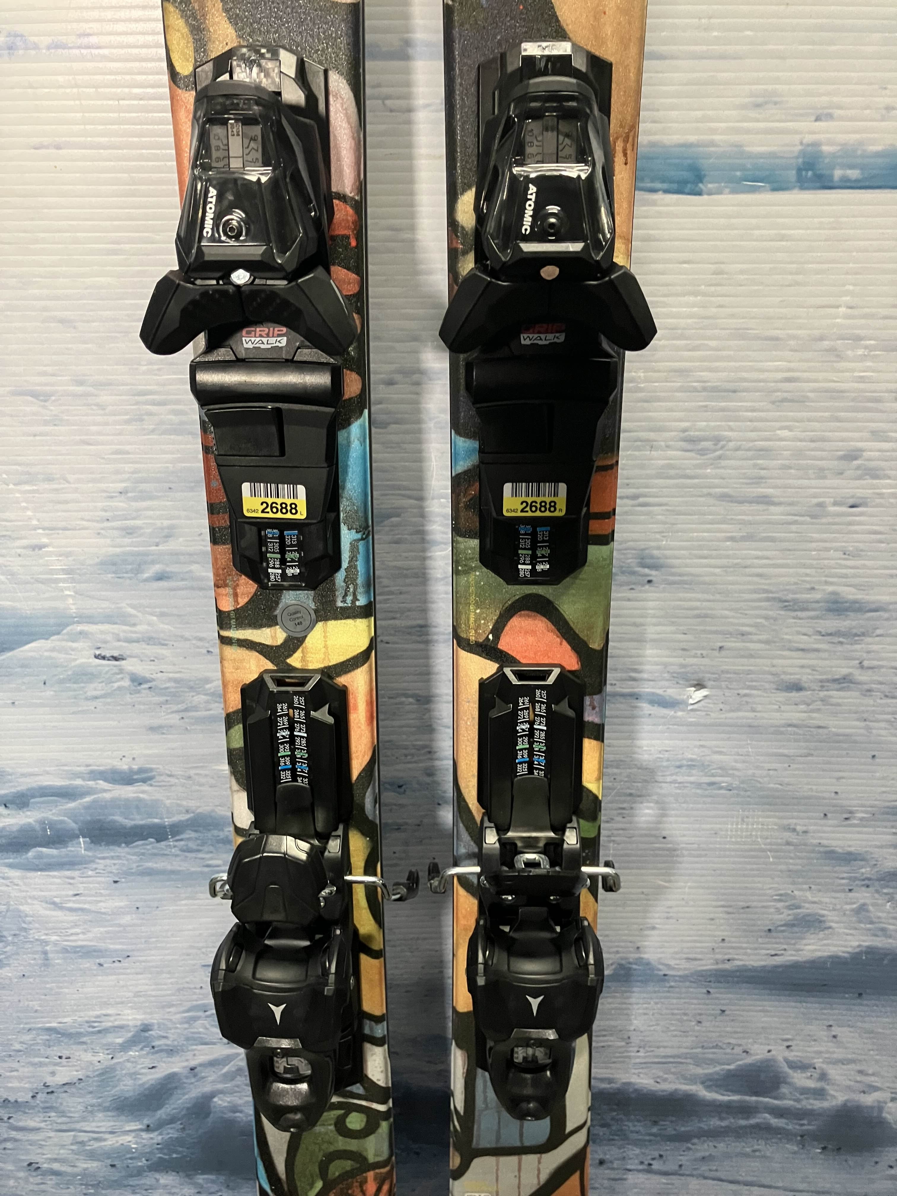 New Armada Declivity 92 Ti w/ Armada 11 Bindings