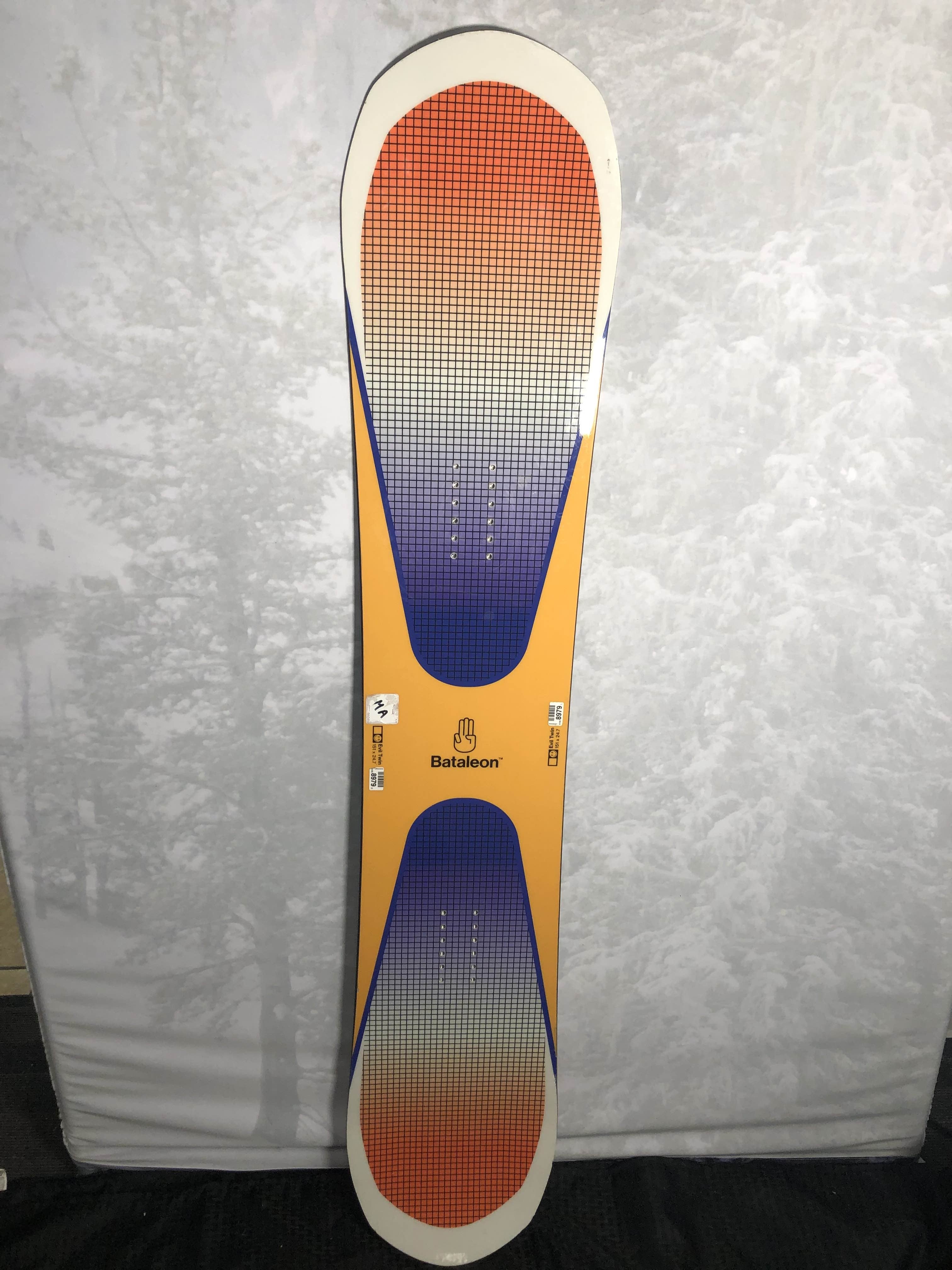 Used 2024 Bataleon Evil Twin 151 CM Snowboard
